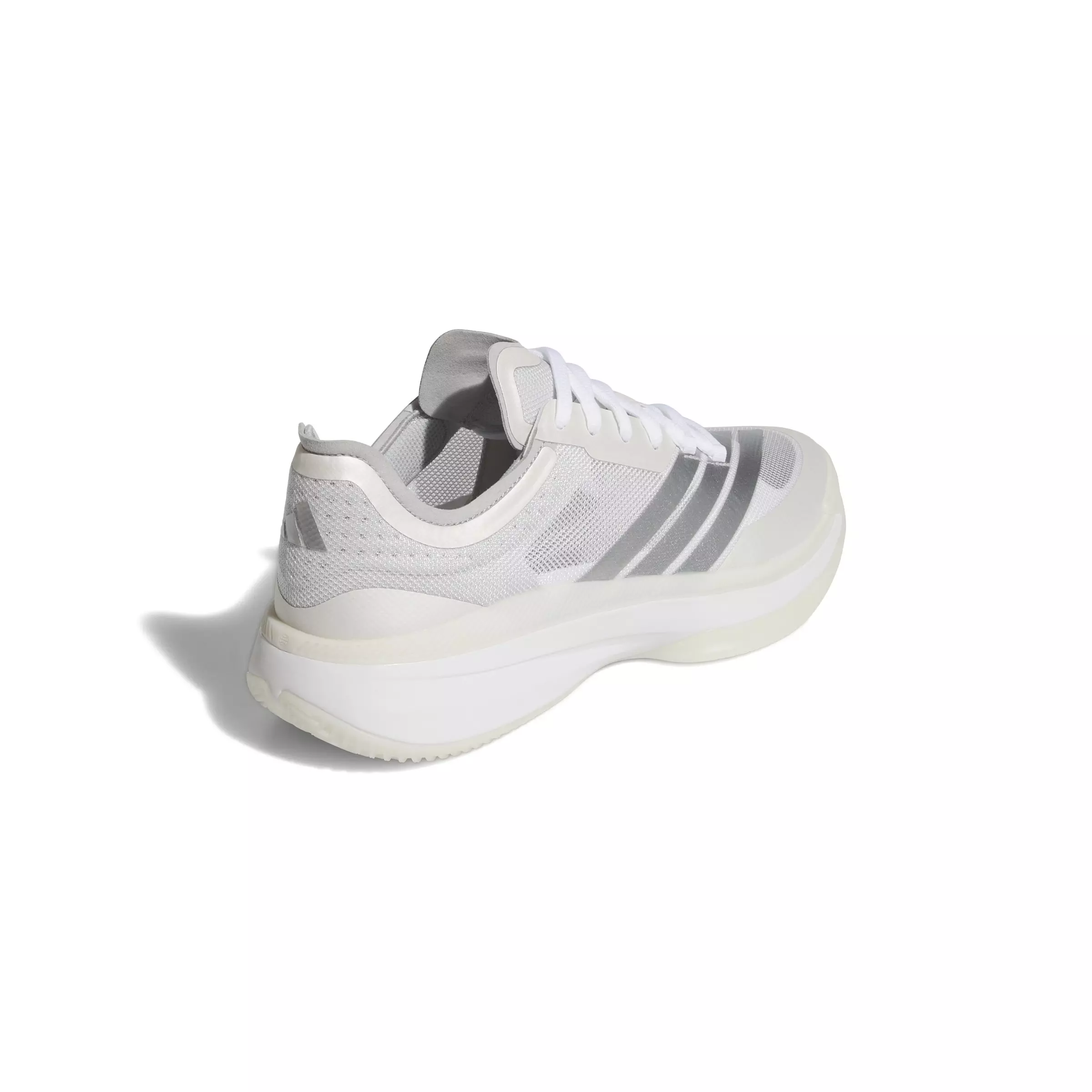 adidas Adizero Select 2.0 Low "Ftwr White/Silver Metallic/Grey Two" Unisex Basketball Shoe - WHITE/SILVER/GREY