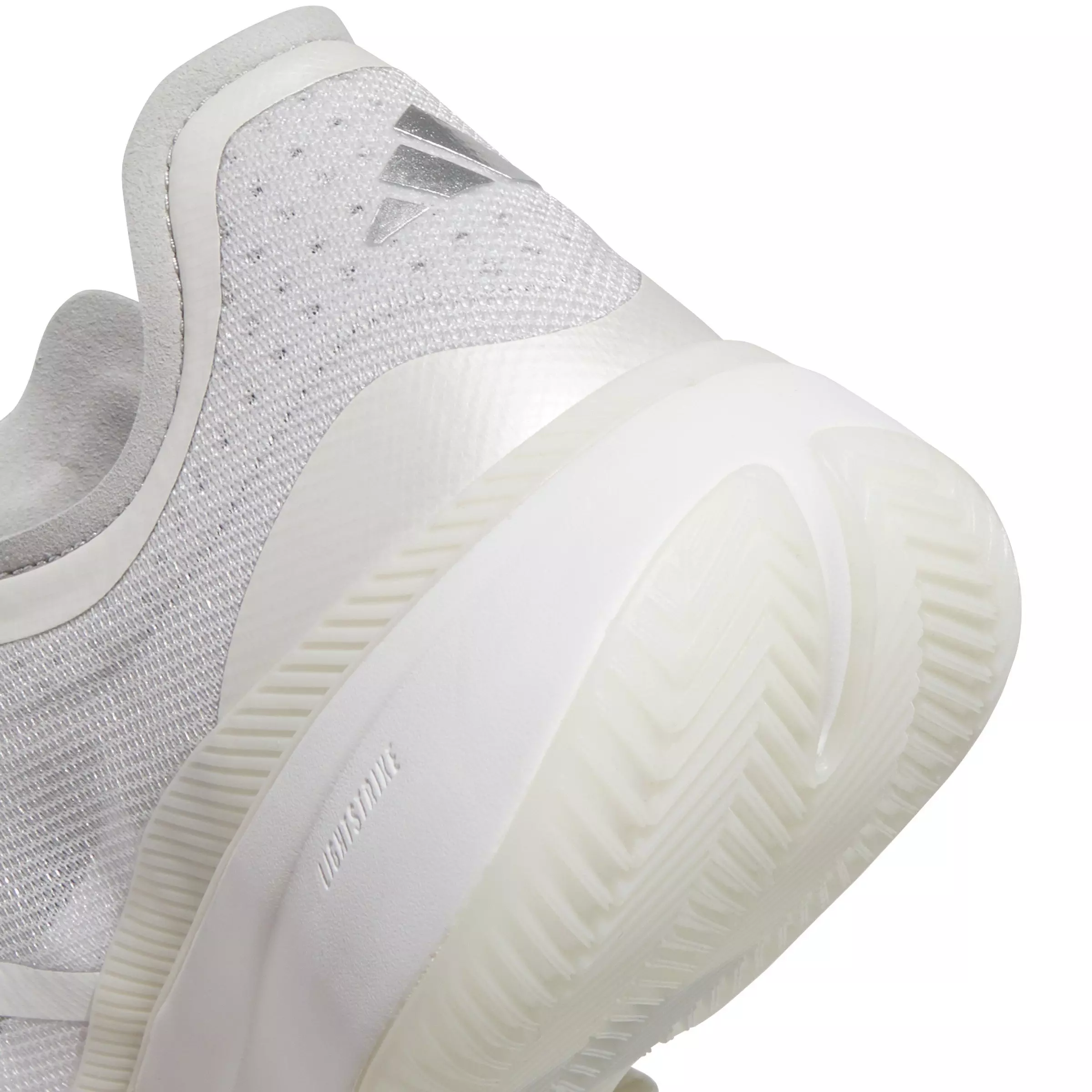 adidas Adizero Select 2.0 Low "Ftwr White/Silver Metallic/Grey Two" Unisex Basketball Shoe - WHITE/SILVER/GREY