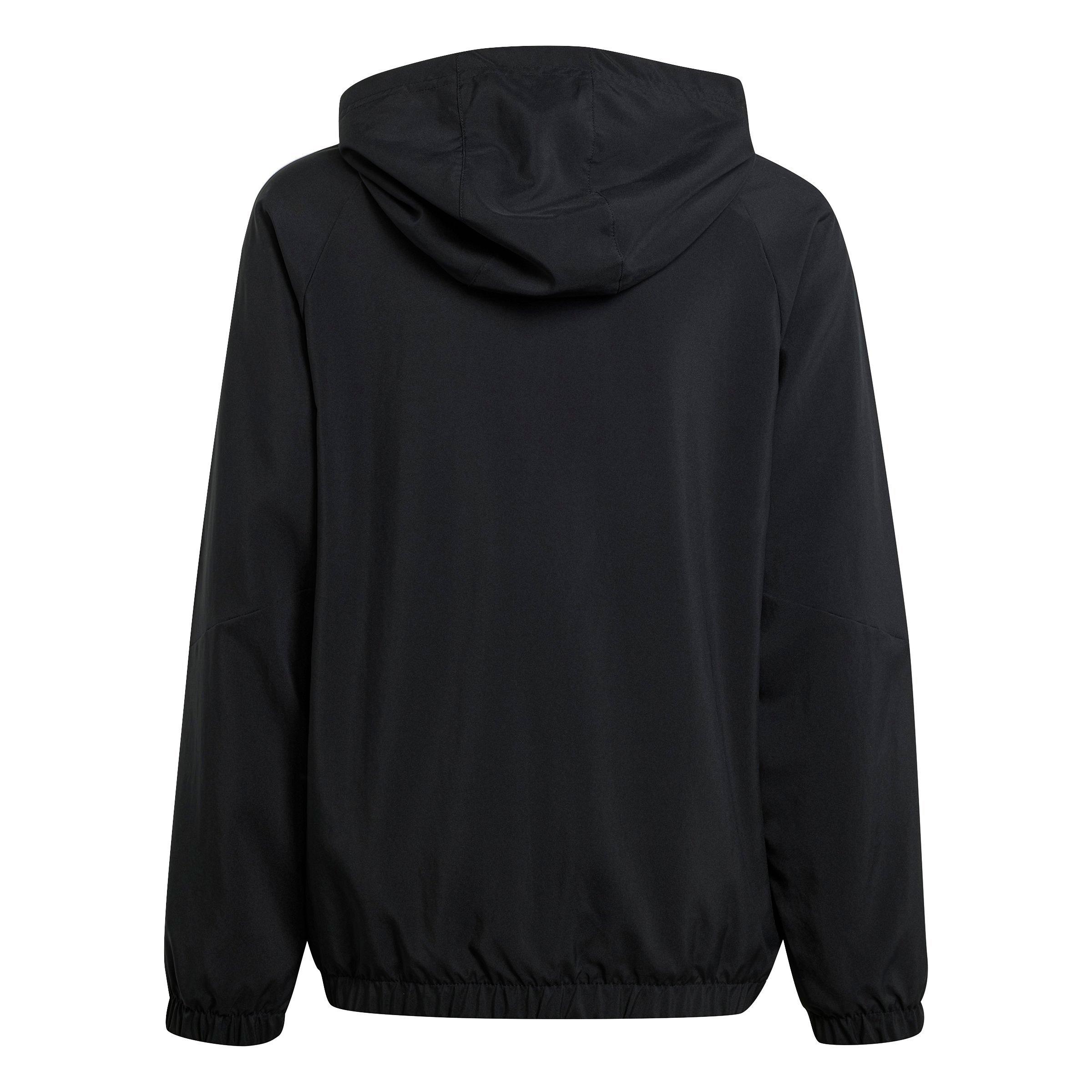 adidas Tiro 24 Soccer Big Kids' Black Windbreaker