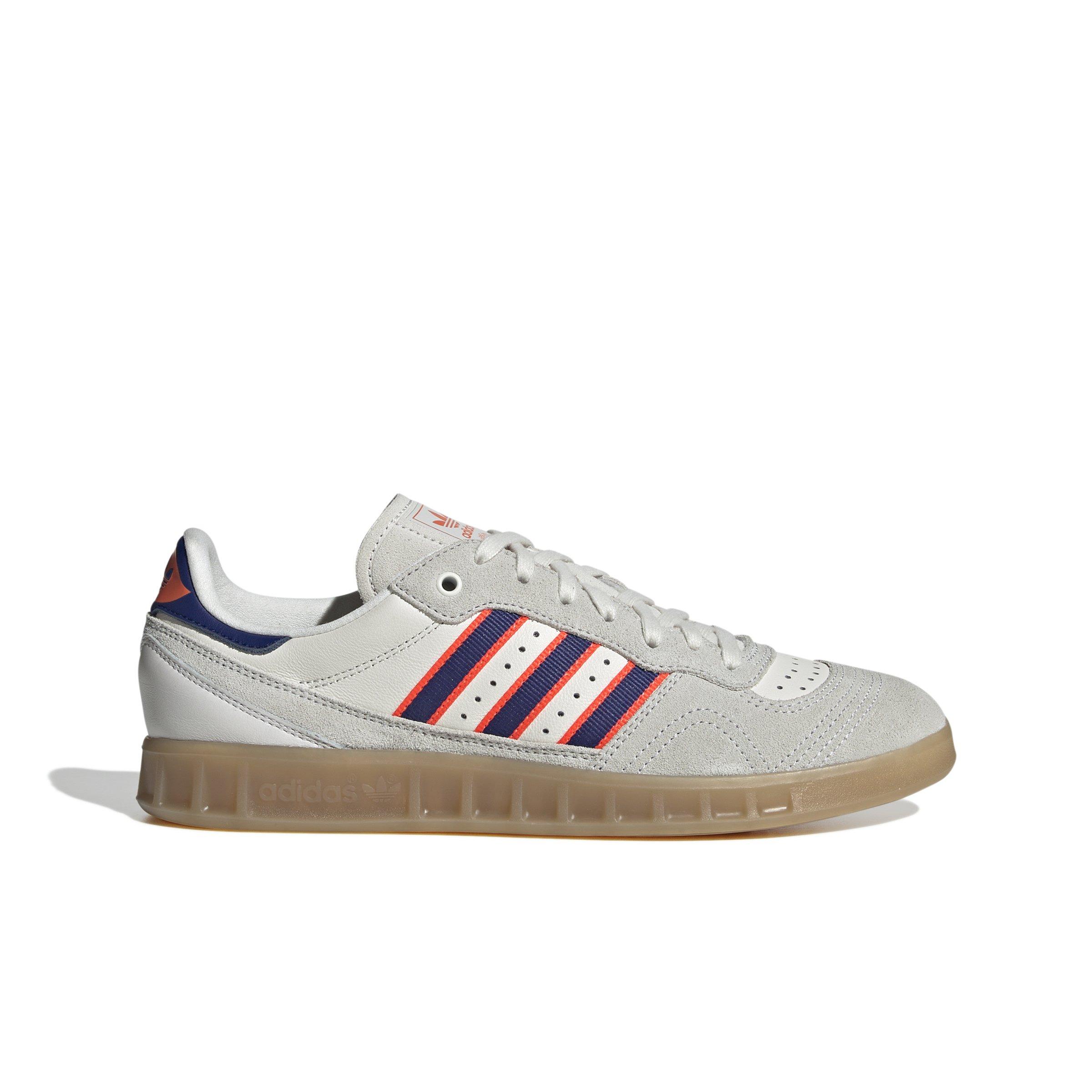 adidas Originals Handball Top RM "Crystal White/Victory Blue/Solar Red" Unisex Shoe - WHITE/BLUE/RED Thumbnail View 1