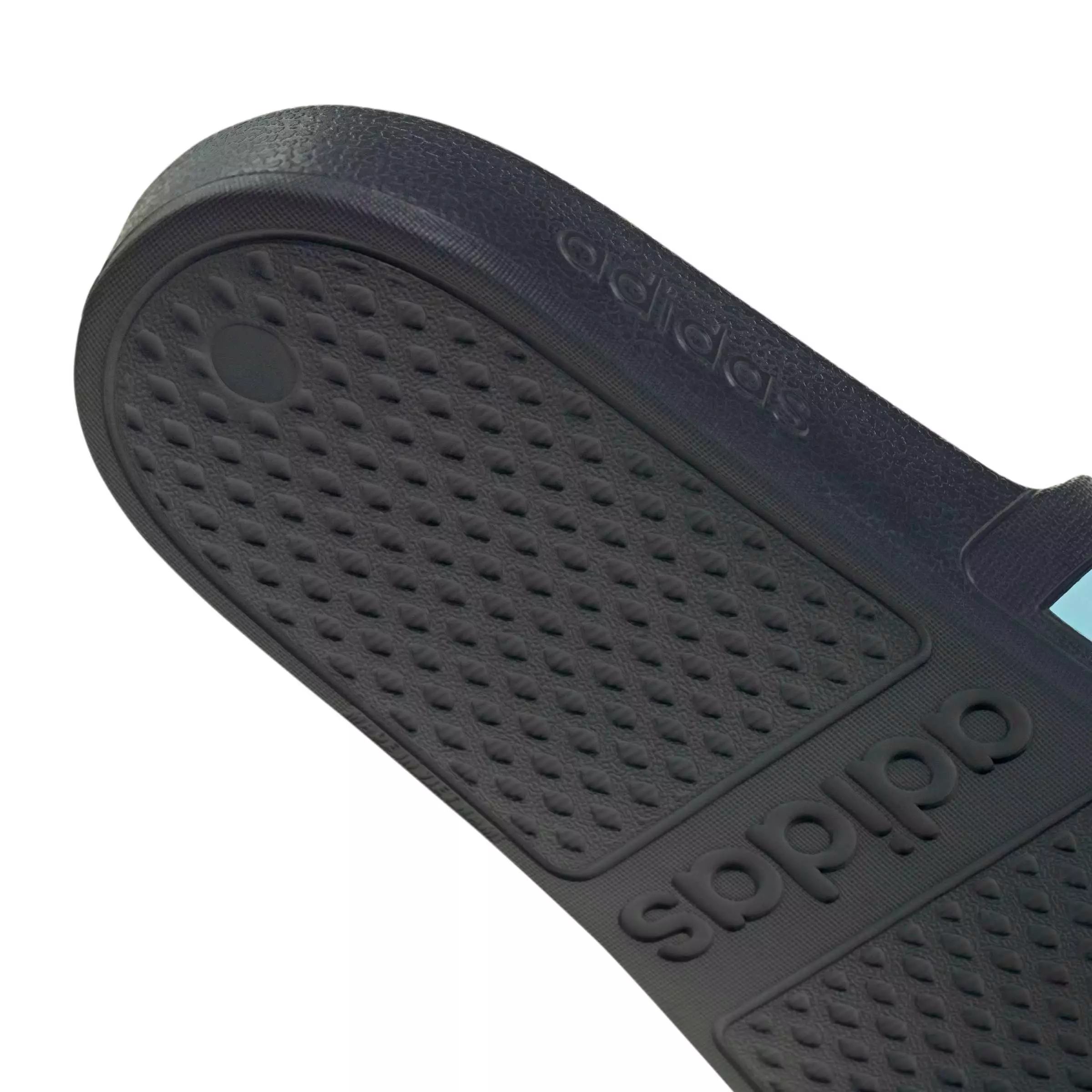 adidas Adilette Aqua "Night Navy/Icey Blue/Ftwr White" Men's Slide - NAVY/BLUE/WHITE