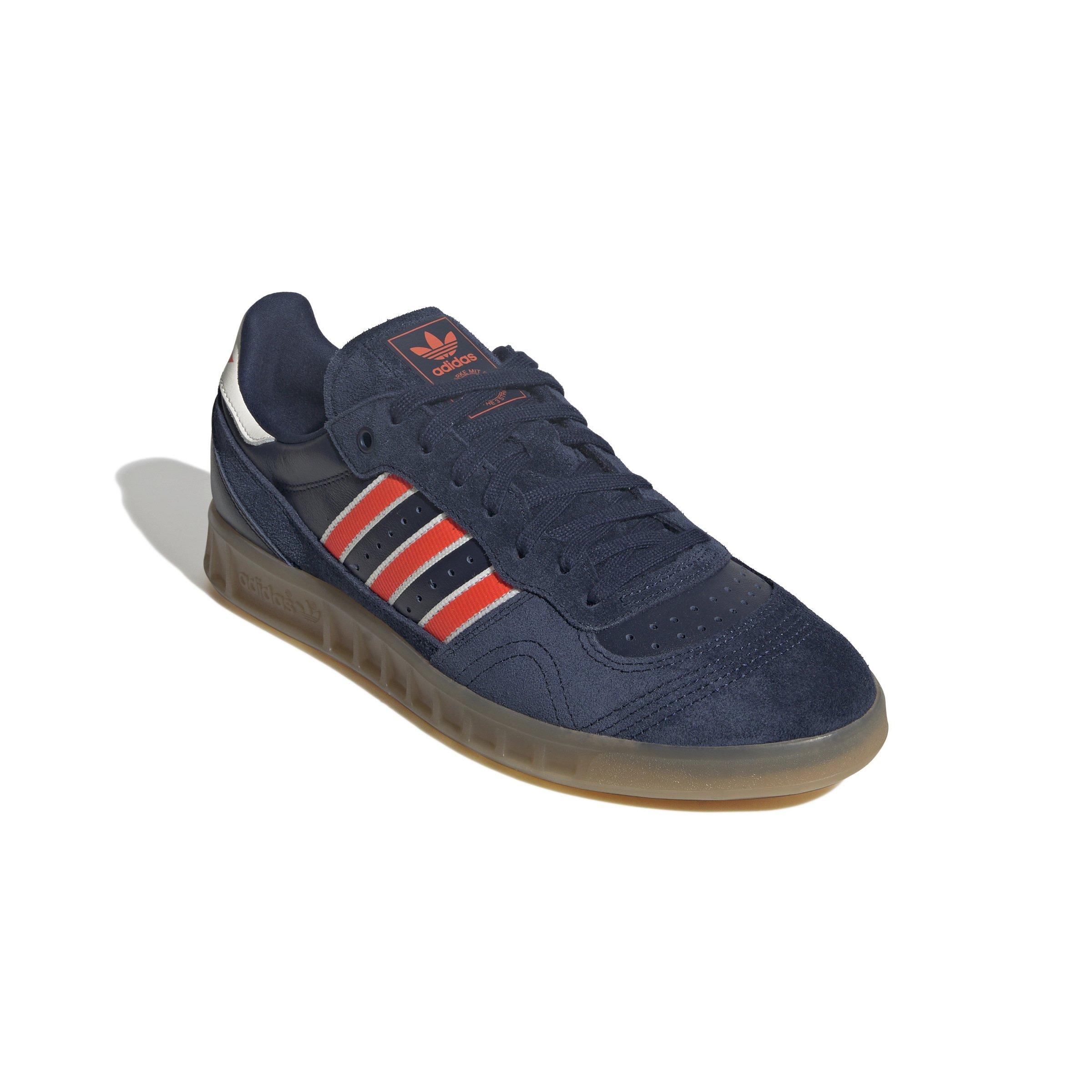 adidas Originals Handball Top RM "Night Indigo/Solar Red/Core White" Unisex Shoe - INDIGO/RED/WHITE Thumbnail View 3