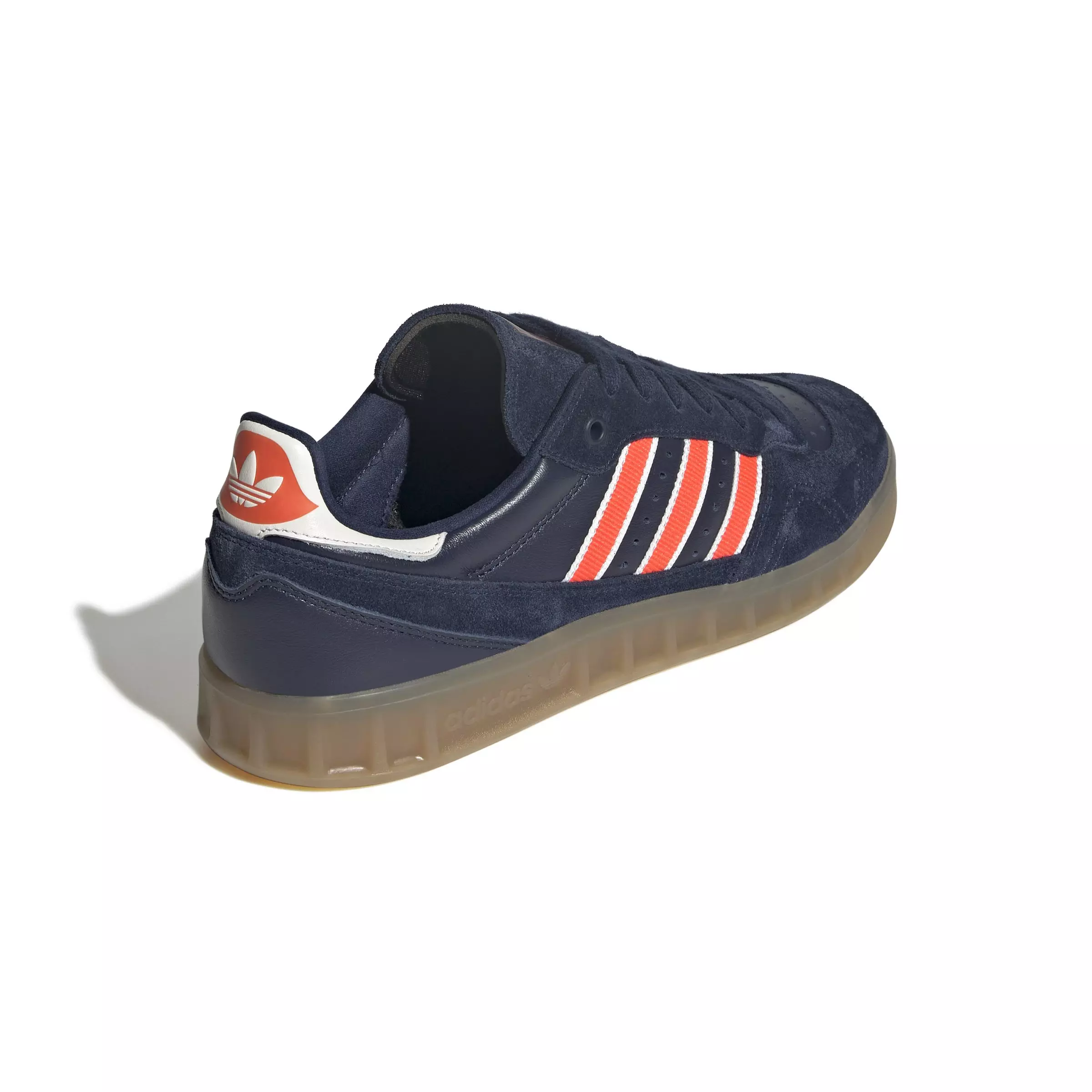 adidas Originals Handball Top RM "Night Indigo/Solar Red/Core White" Unisex Shoe - INDIGO/RED/WHITE