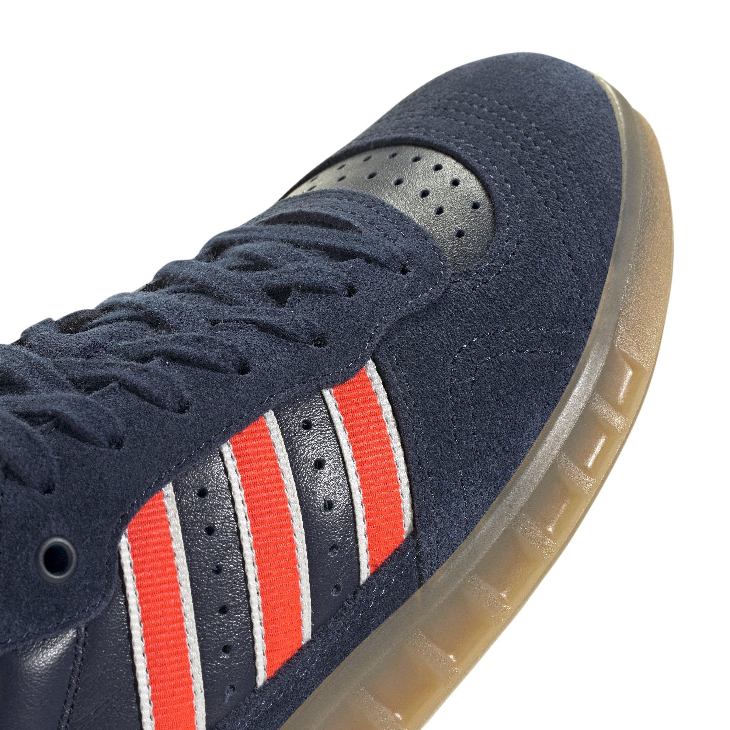 adidas Originals Handball Top RM "Night Indigo/Solar Red/Core White" Unisex Shoe - INDIGO/RED/WHITE Thumbnail View 8