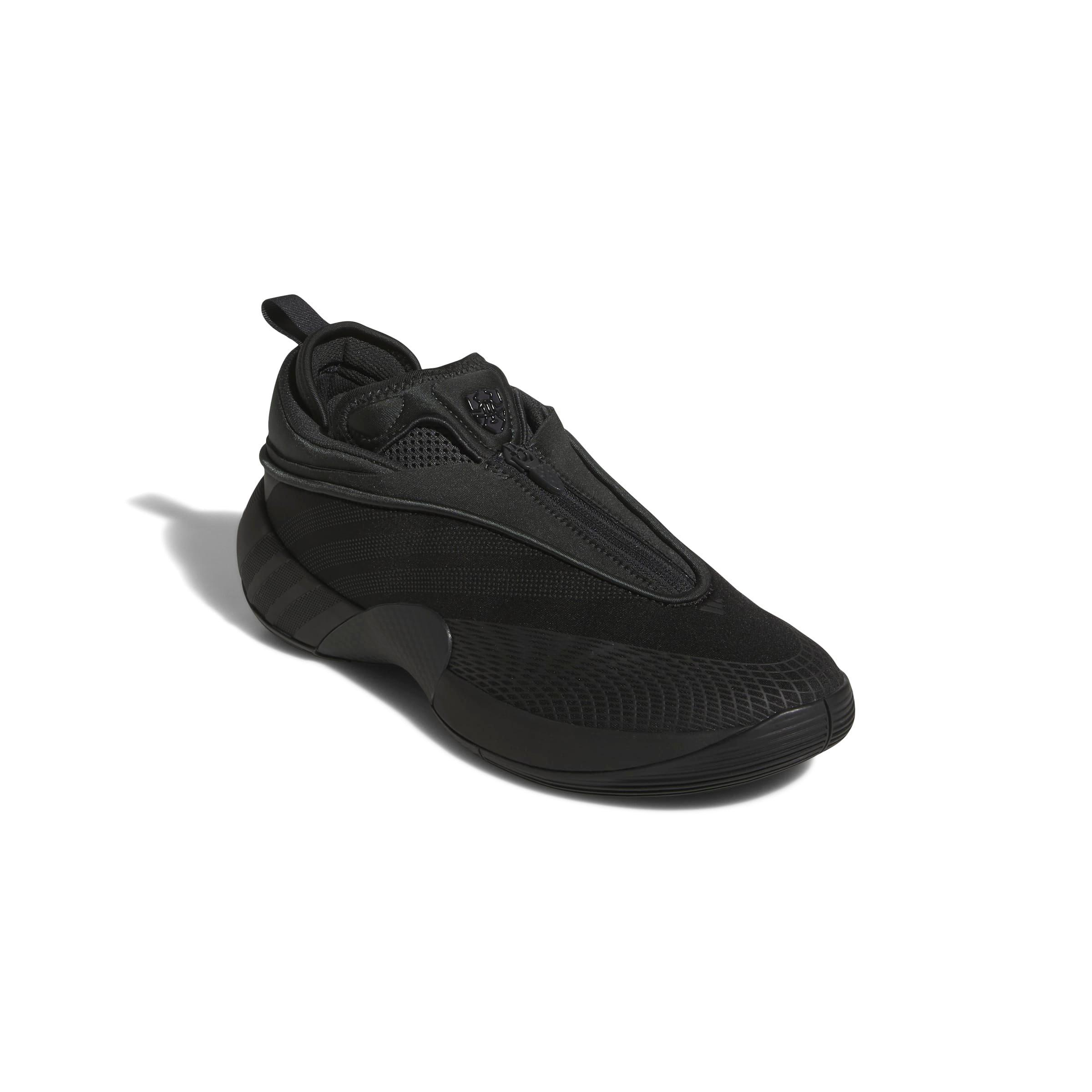 adidas D.O.N. Issue 7 "Core Black/Carbon/Core Black" Unisex Basketball Shoe - BLACK/CARBON/BLACK Thumbnail View 3