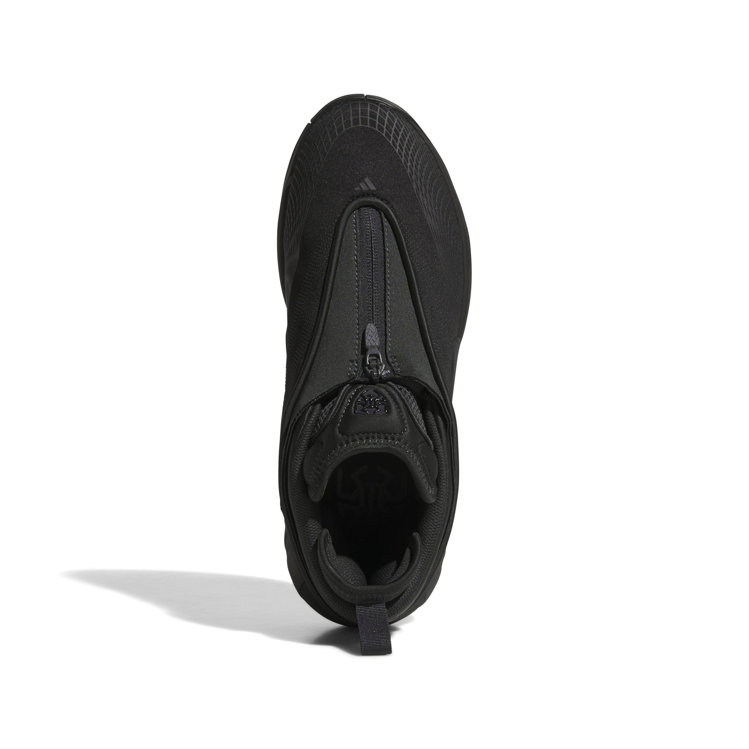 adidas D.O.N. Issue 7 "Core Black/Carbon/Core Black" Unisex Basketball Shoe - BLACK/CARBON/BLACK Thumbnail View 5