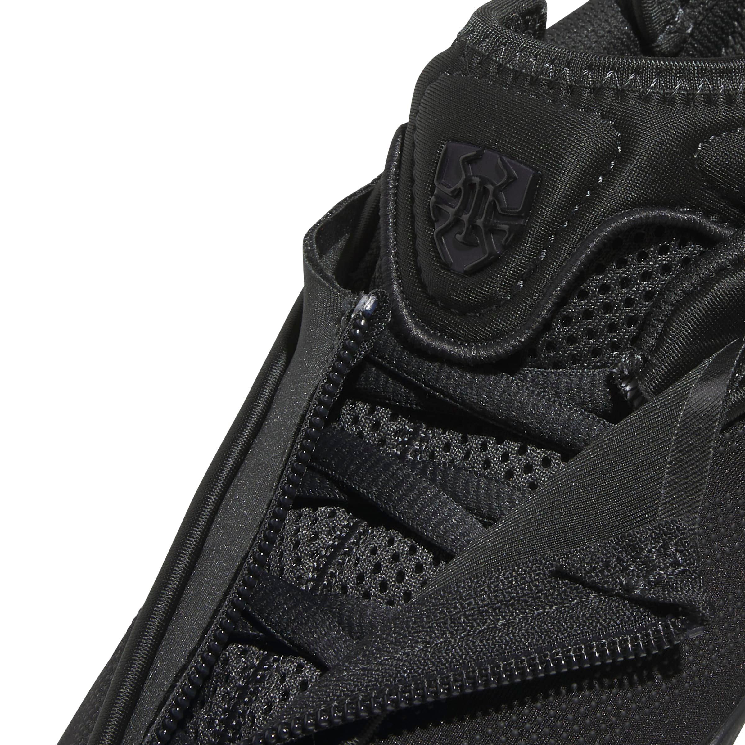 adidas D.O.N. Issue 7 "Core Black/Carbon/Core Black" Unisex Basketball Shoe - BLACK/CARBON/BLACK Thumbnail View 7