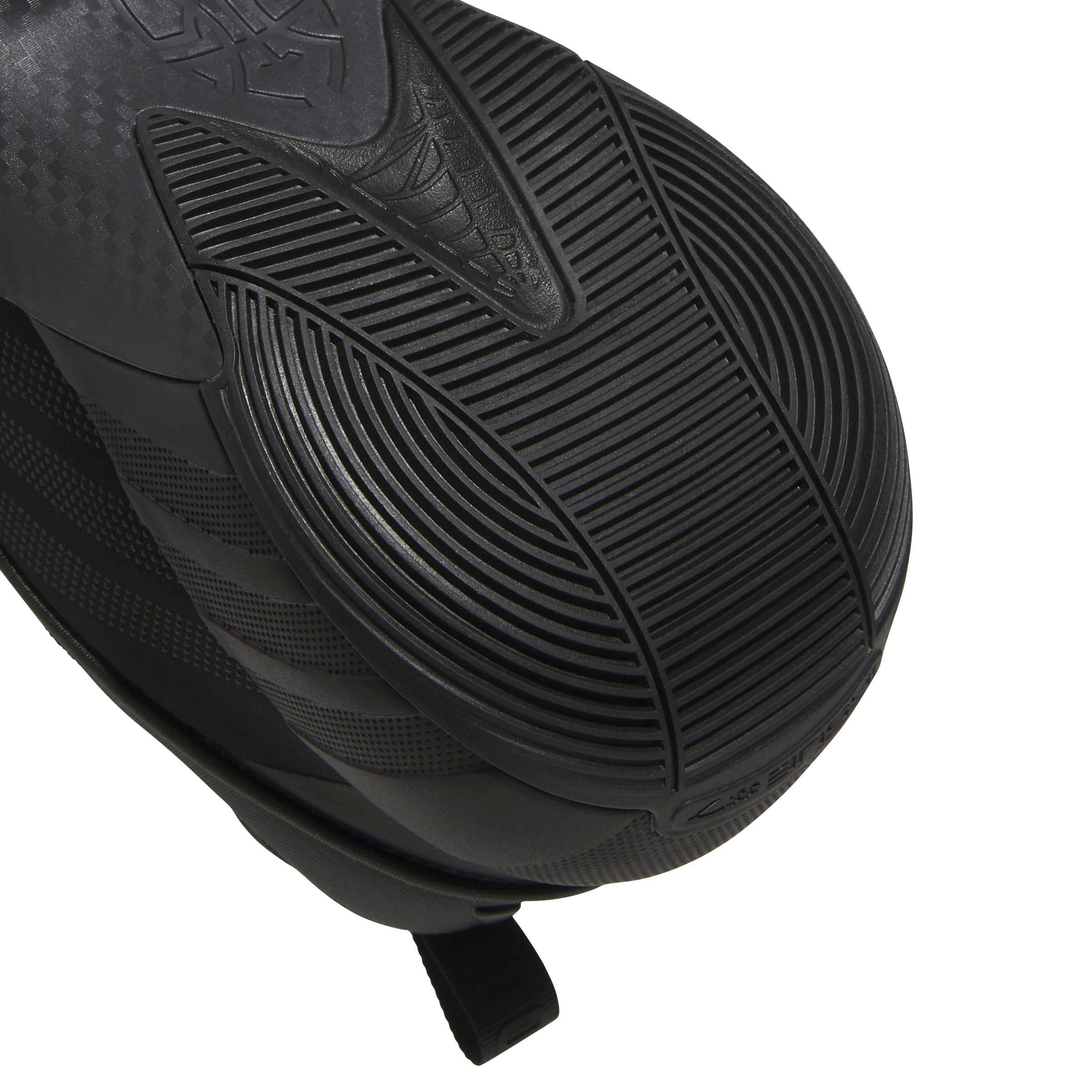 adidas D.O.N. Issue 7 "Core Black/Carbon/Core Black" Unisex Basketball Shoe - BLACK/CARBON/BLACK Thumbnail View 8