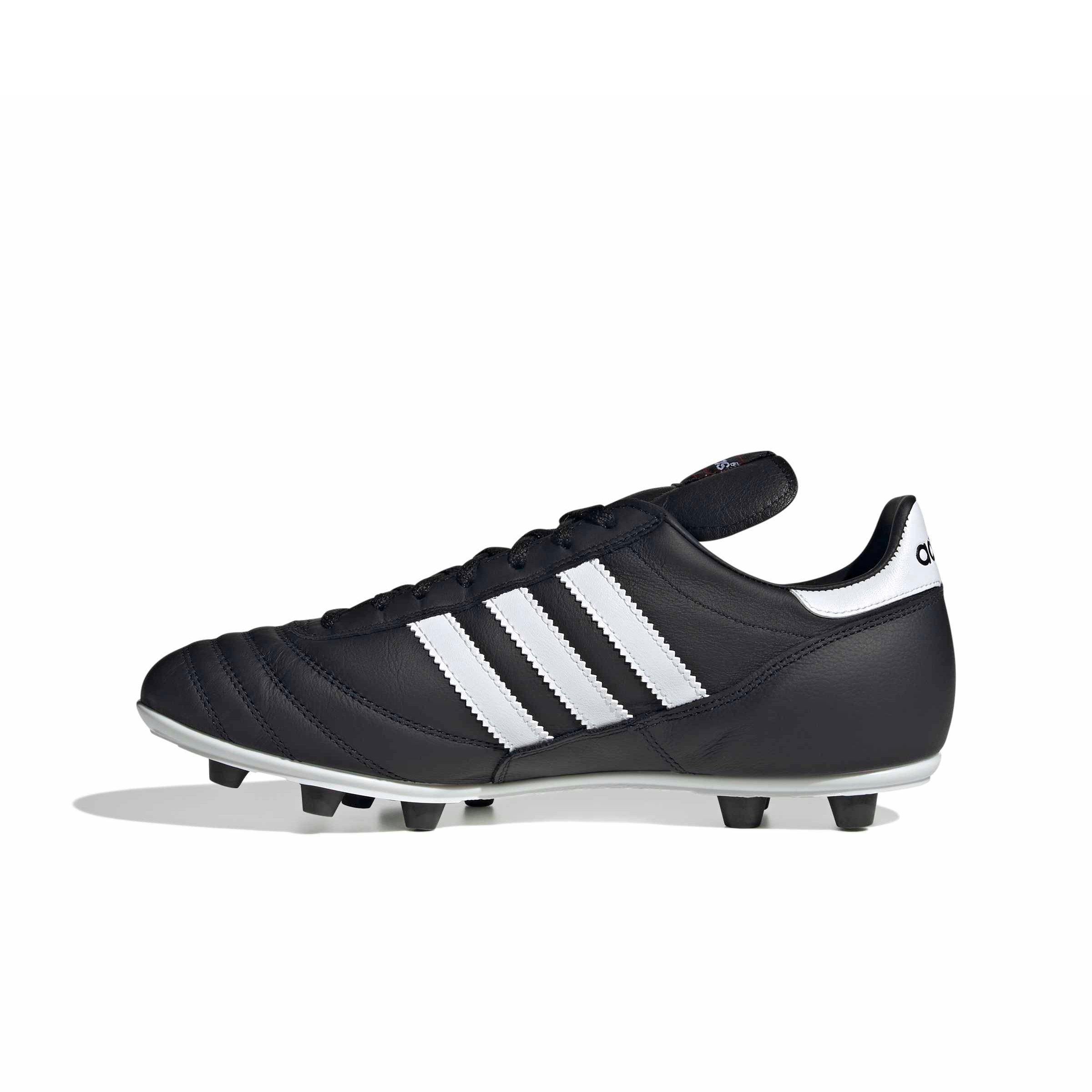 adidas Copa Mundial FG "Core Black/Ftwr White/Silver Metallic" Men's Soccer Cleat - BLACK/WHITE/SILVER Thumbnail View 2