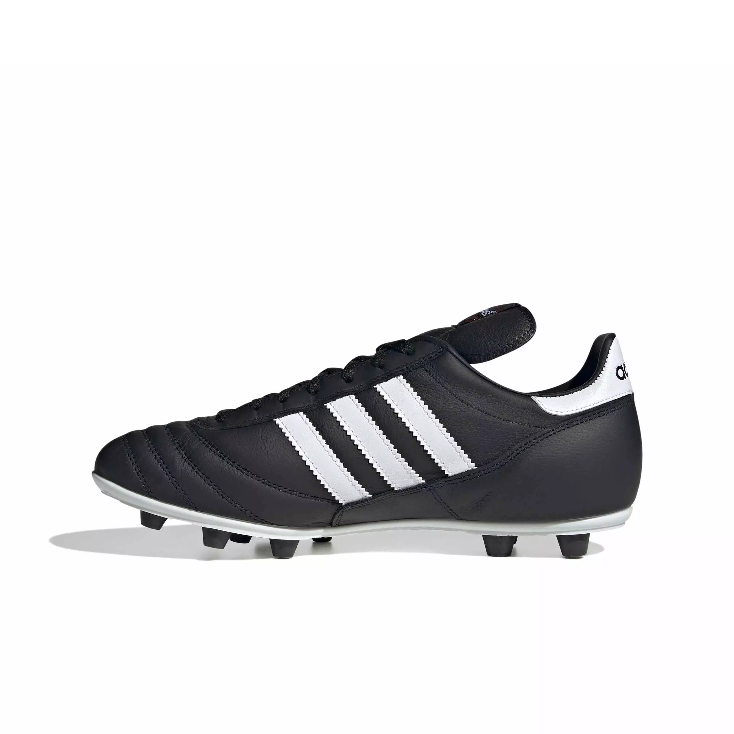 adidas Copa Mundial FG "Core Black/Ftwr White/Silver Metallic" Men's Soccer Cleat - BLACK/WHITE/SILVER