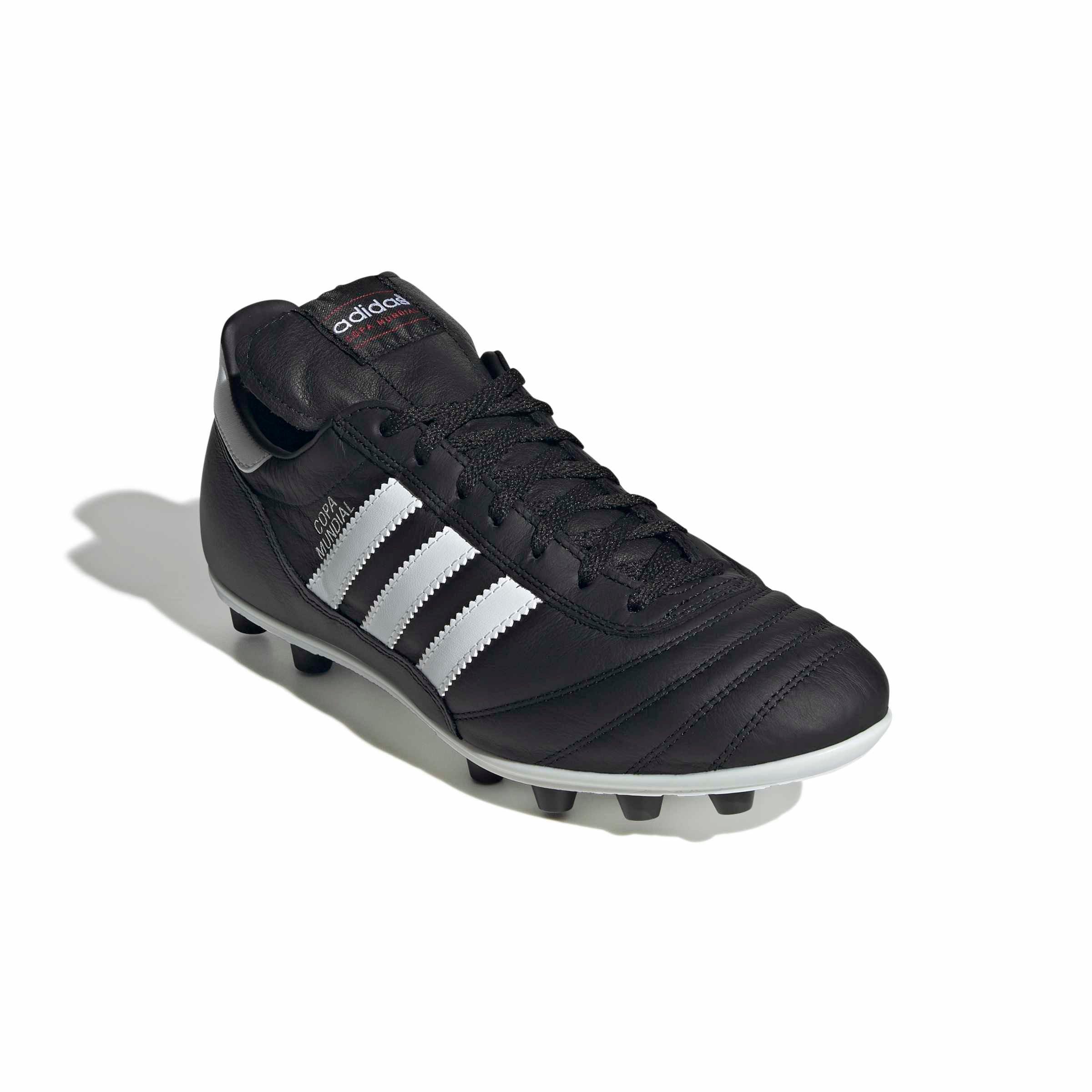 adidas Copa Mundial FG "Core Black/Ftwr White/Silver Metallic" Men's Soccer Cleat - BLACK/WHITE/SILVER Thumbnail View 3