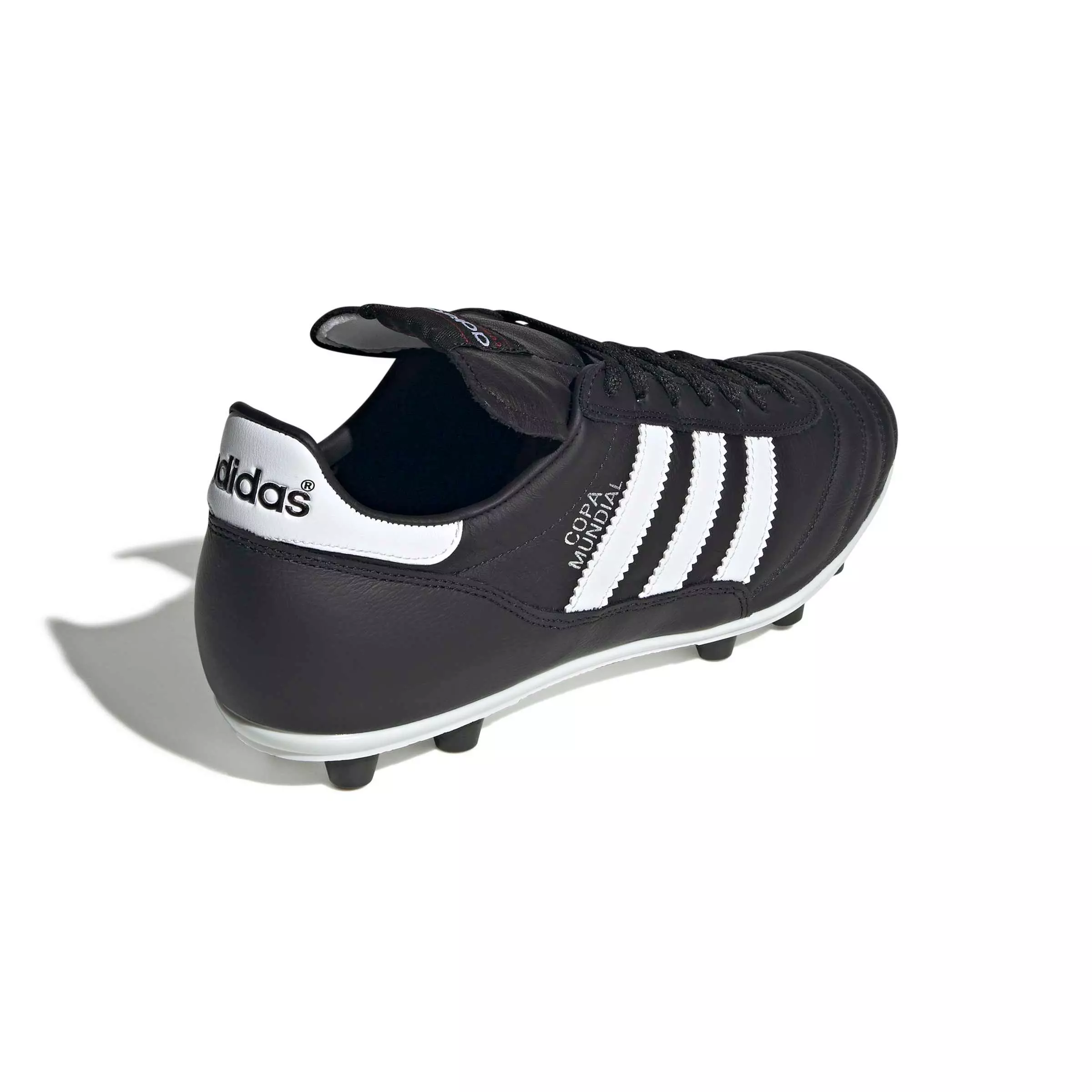 adidas Copa Mundial FG "Core Black/Ftwr White/Silver Metallic" Men's Soccer Cleat - BLACK/WHITE/SILVER