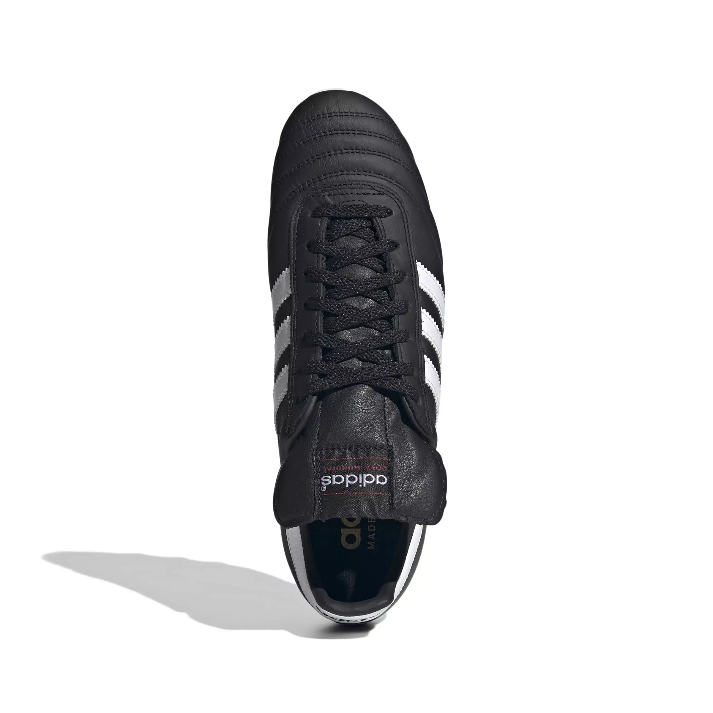 adidas Copa Mundial FG "Core Black/Ftwr White/Silver Metallic" Men's Soccer Cleat - BLACK/WHITE/SILVER