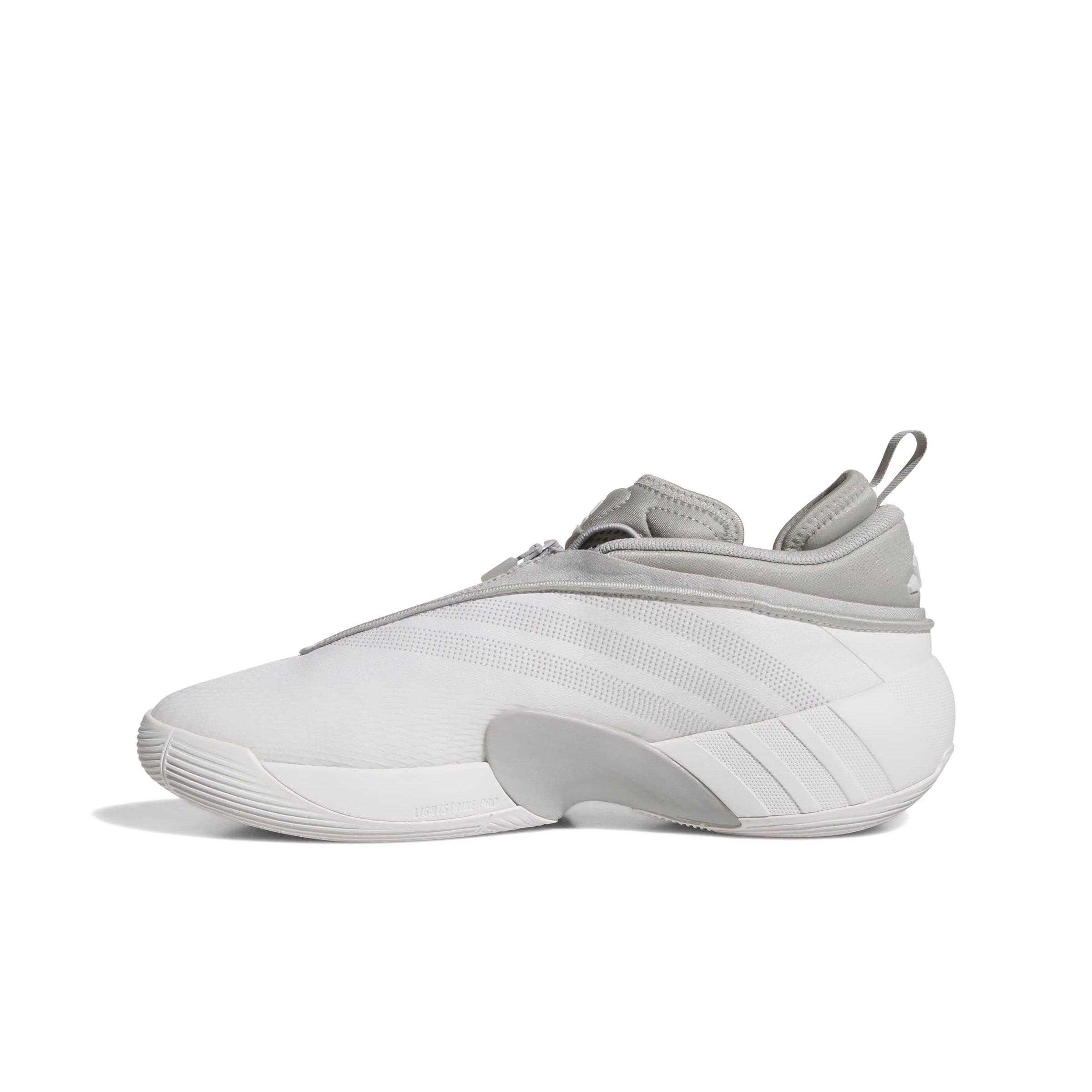 adidas D.O.N. Issue 7 "Ftwr White/Grey Two/Ftwr White" Unisex Basketball Shoe - WHITE/GREY/WHITE Thumbnail View 2