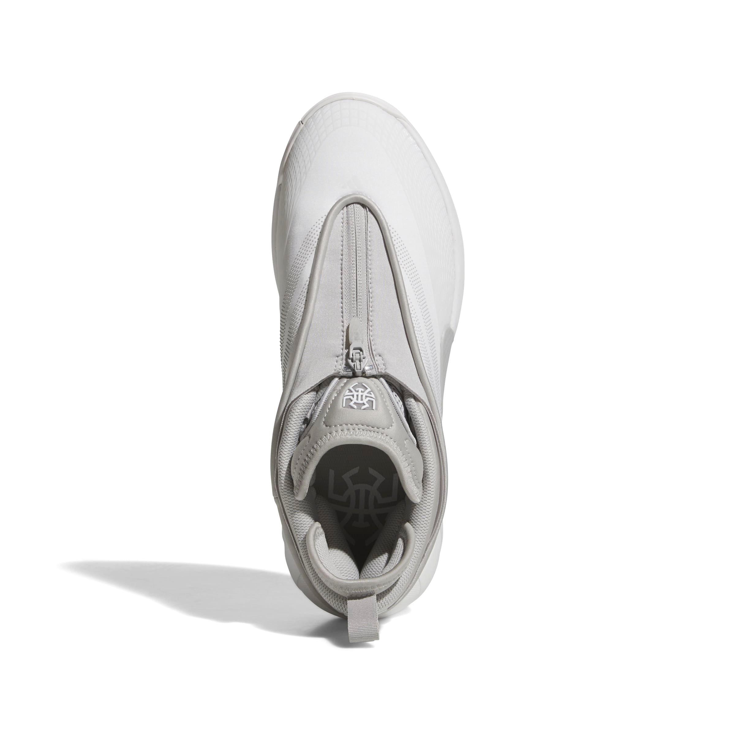 adidas D.O.N. Issue 7 "Ftwr White/Grey Two/Ftwr White" Unisex Basketball Shoe - WHITE/GREY/WHITE Thumbnail View 5