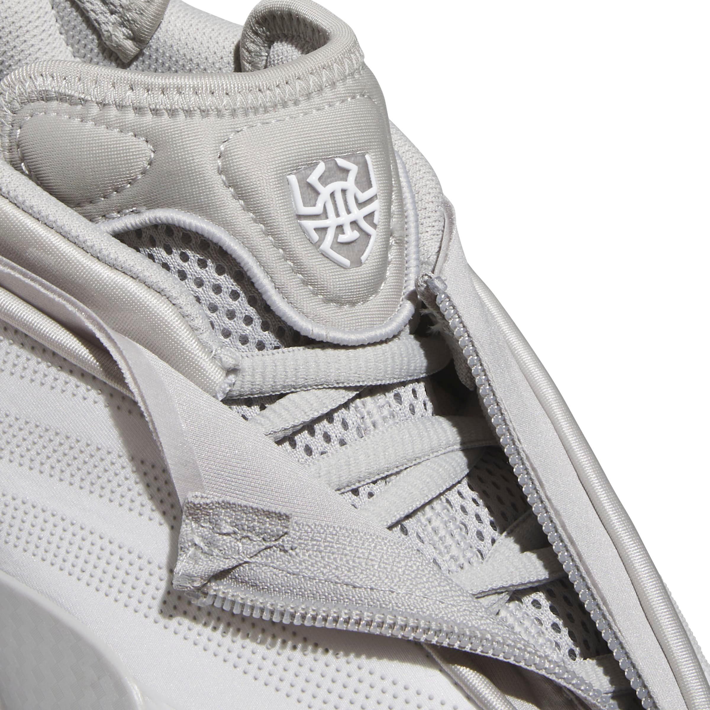 adidas D.O.N. Issue 7 "Ftwr White/Grey Two/Ftwr White" Unisex Basketball Shoe - WHITE/GREY/WHITE Thumbnail View 7