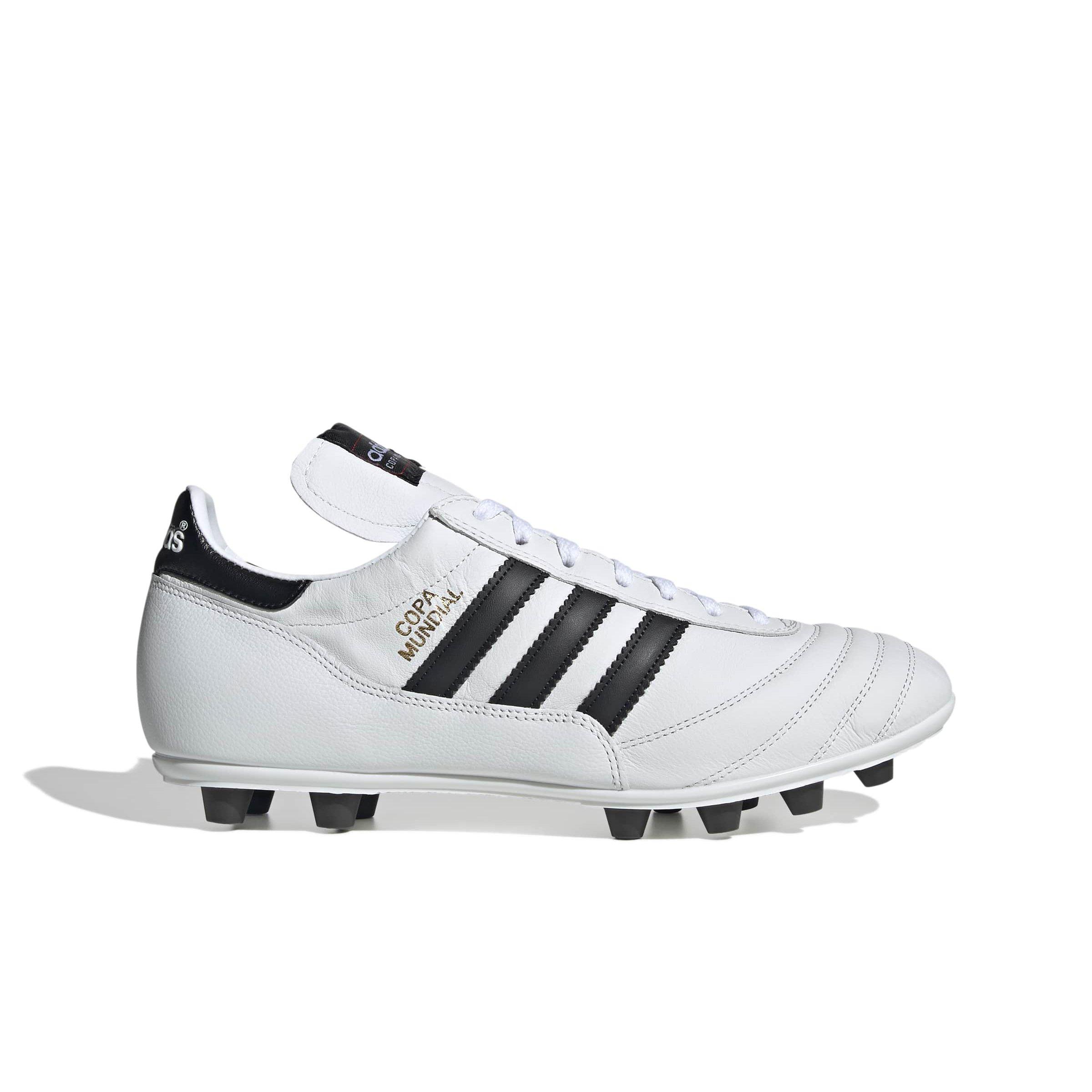 adidas Copa Mundial FG "Ftwr White/Core Black/Gold Metallic" Men's Soccer Cleat - WHITE/BLACK/GOLD Thumbnail View 1