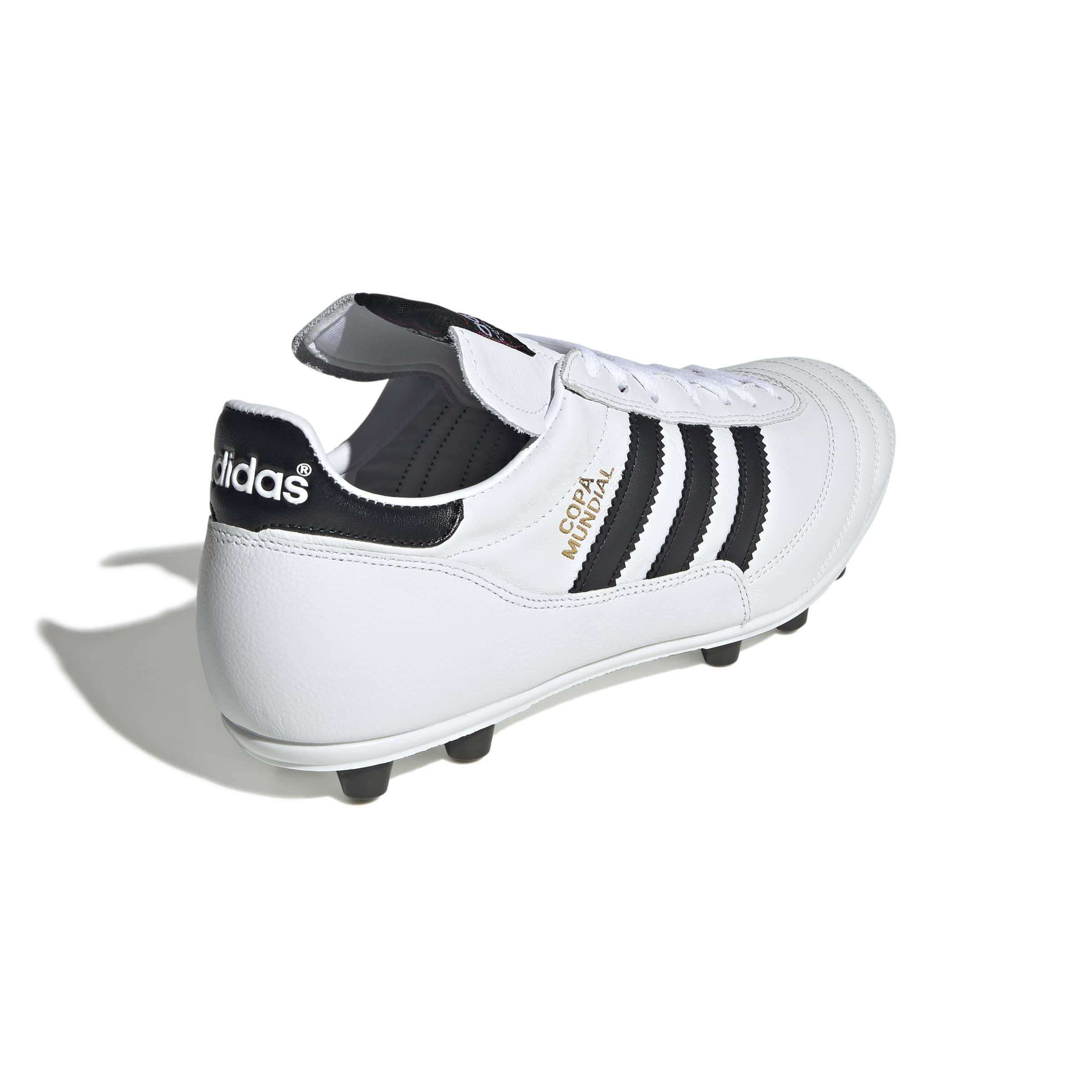 adidas Copa Mundial FG "Ftwr White/Core Black/Gold Metallic" Men's Soccer Cleat - WHITE/BLACK/GOLD Thumbnail View 4