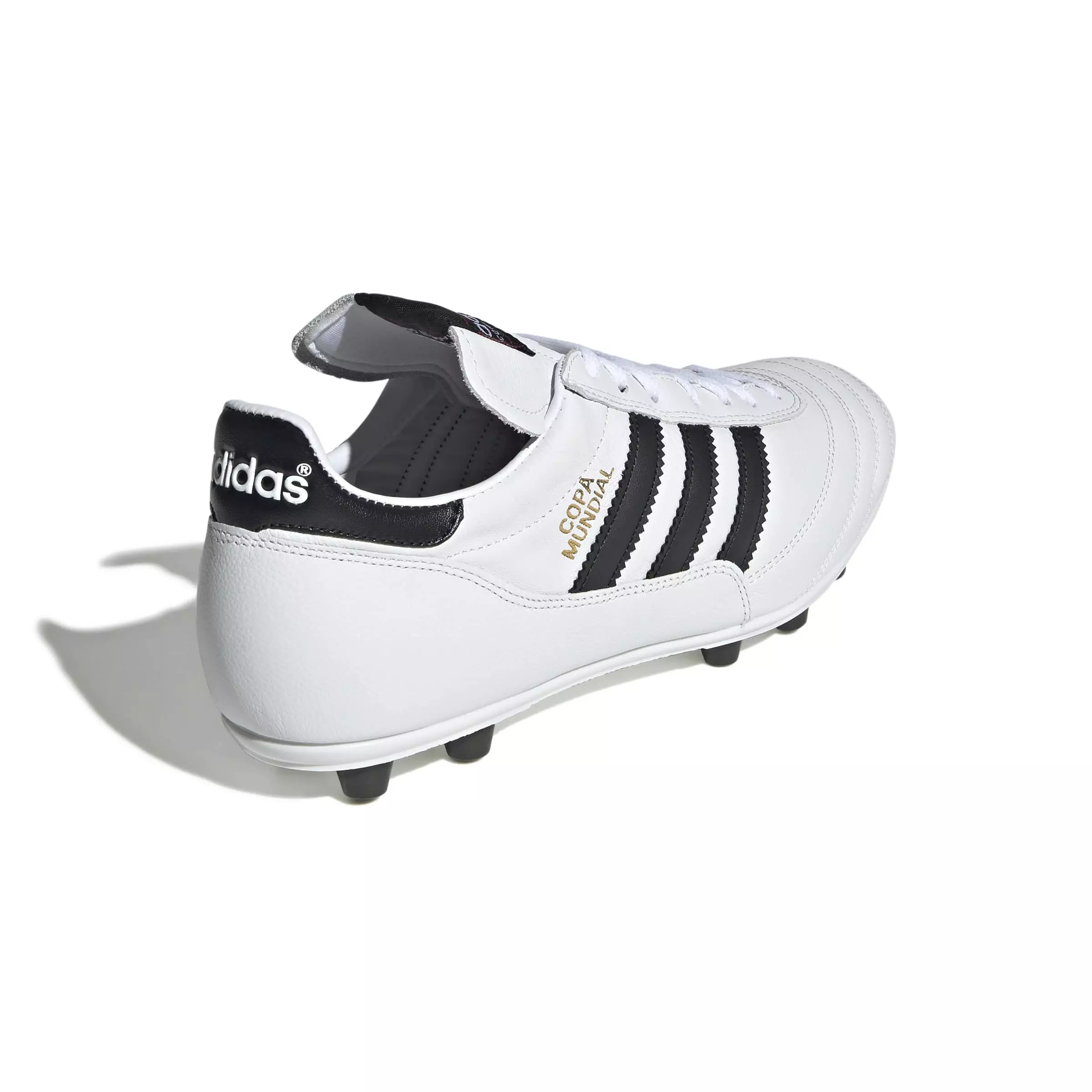 adidas Copa Mundial FG "Ftwr White/Core Black/Gold Metallic" Men's Soccer Cleat - WHITE/BLACK/GOLD
