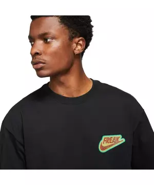 Nike Men's Giannis Freak Black Premium Basketball T-Shirt - Hibbett