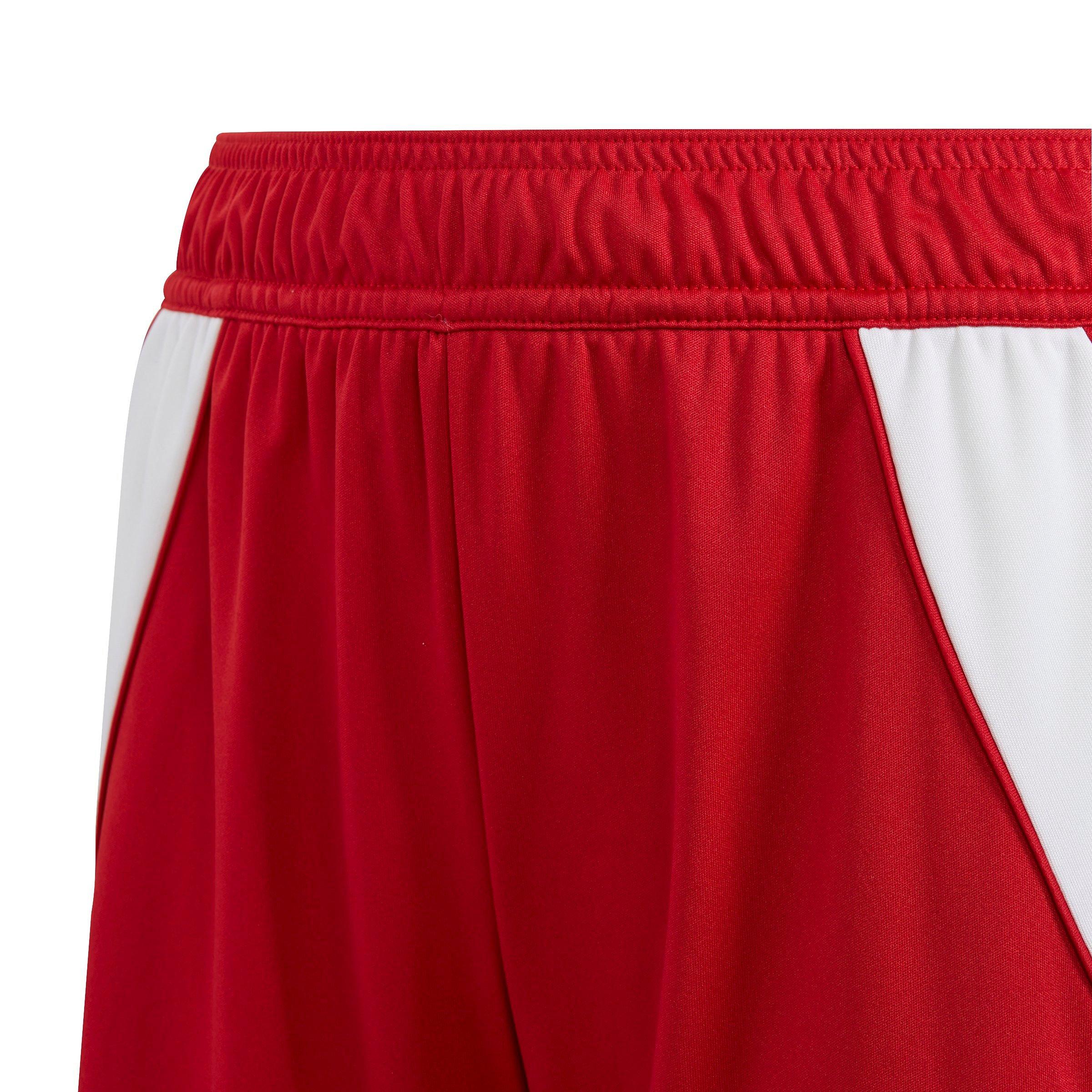 adidas Tiro 24 Big Kids' Red Soccer Shorts