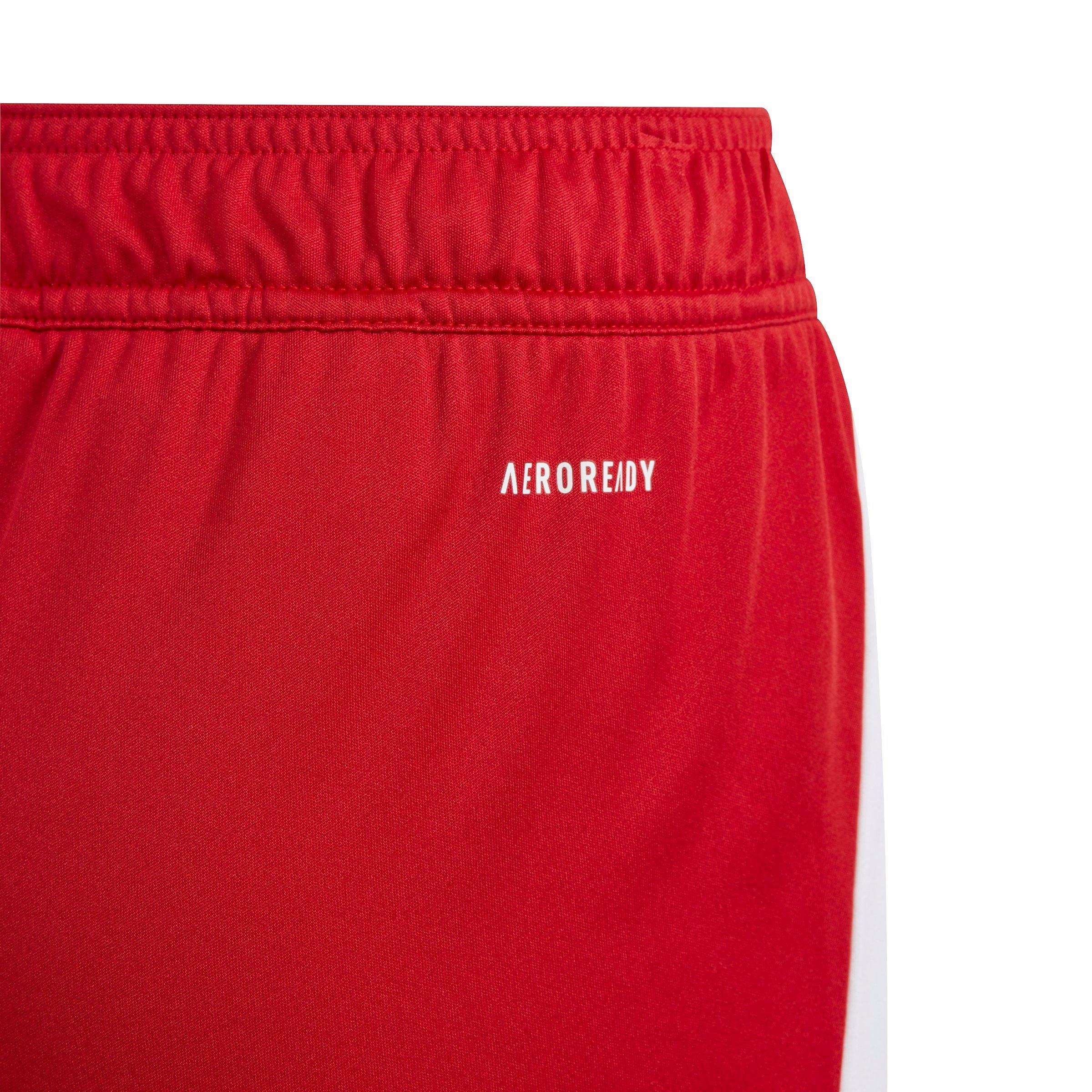 adidas Tiro 24 Big Kids' Red Soccer Shorts
