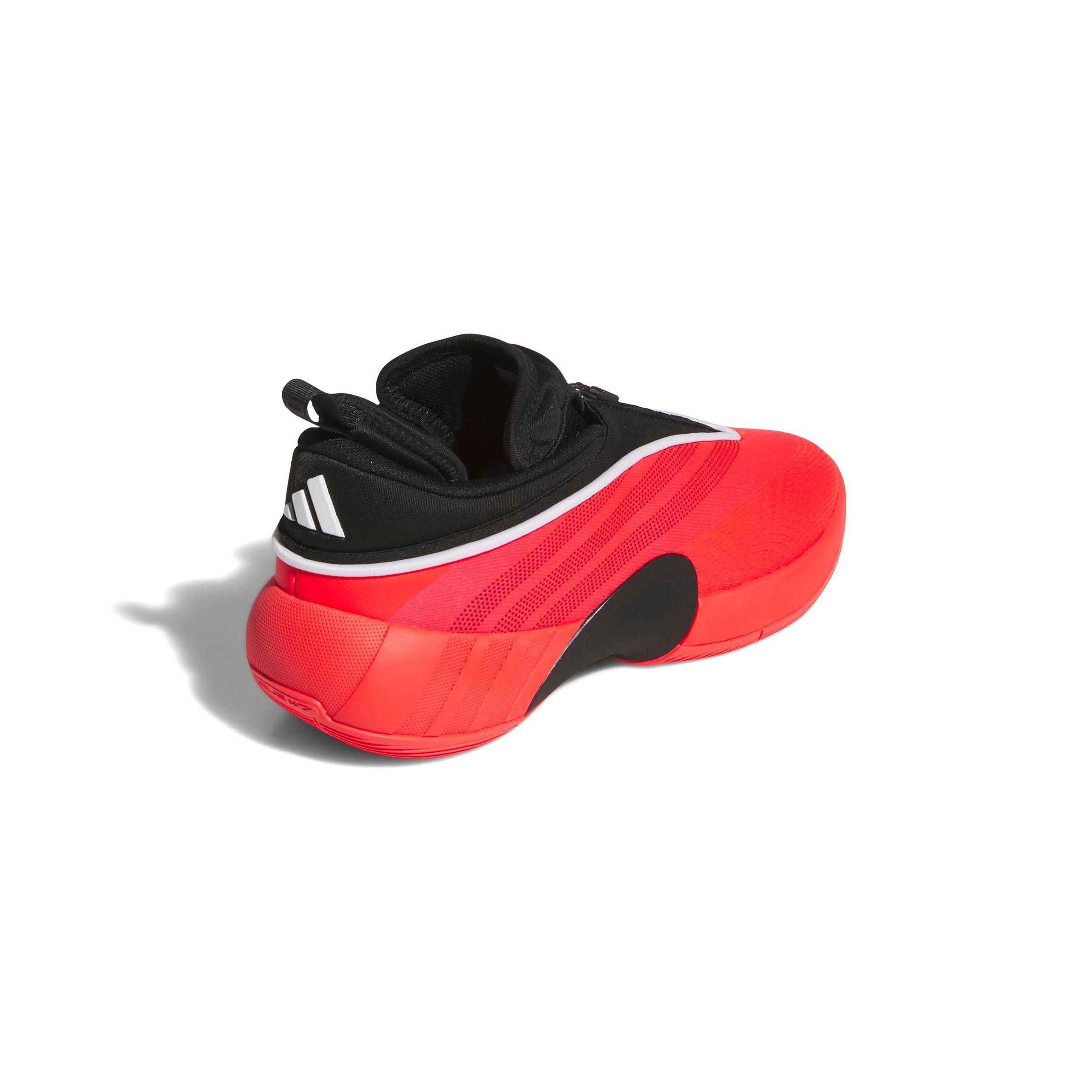 adidas D.O.N. Issue 7 "Lucid Red/Core Black/Ftwr White" Unisex Basketball Shoe - RED/BLACK/WHITE Thumbnail View 4