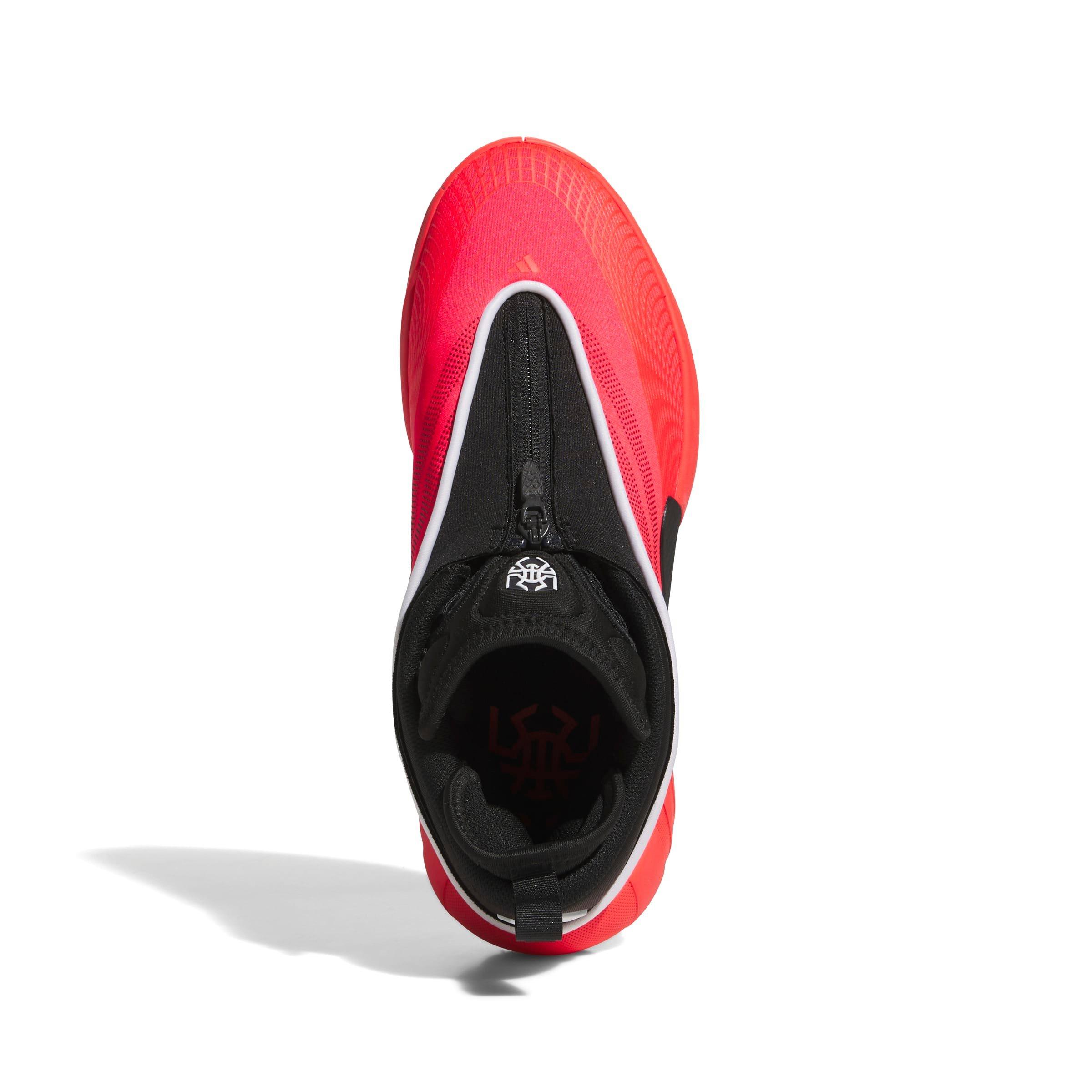 adidas D.O.N. Issue 7 "Lucid Red/Core Black/Ftwr White" Unisex Basketball Shoe - RED/BLACK/WHITE Thumbnail View 5