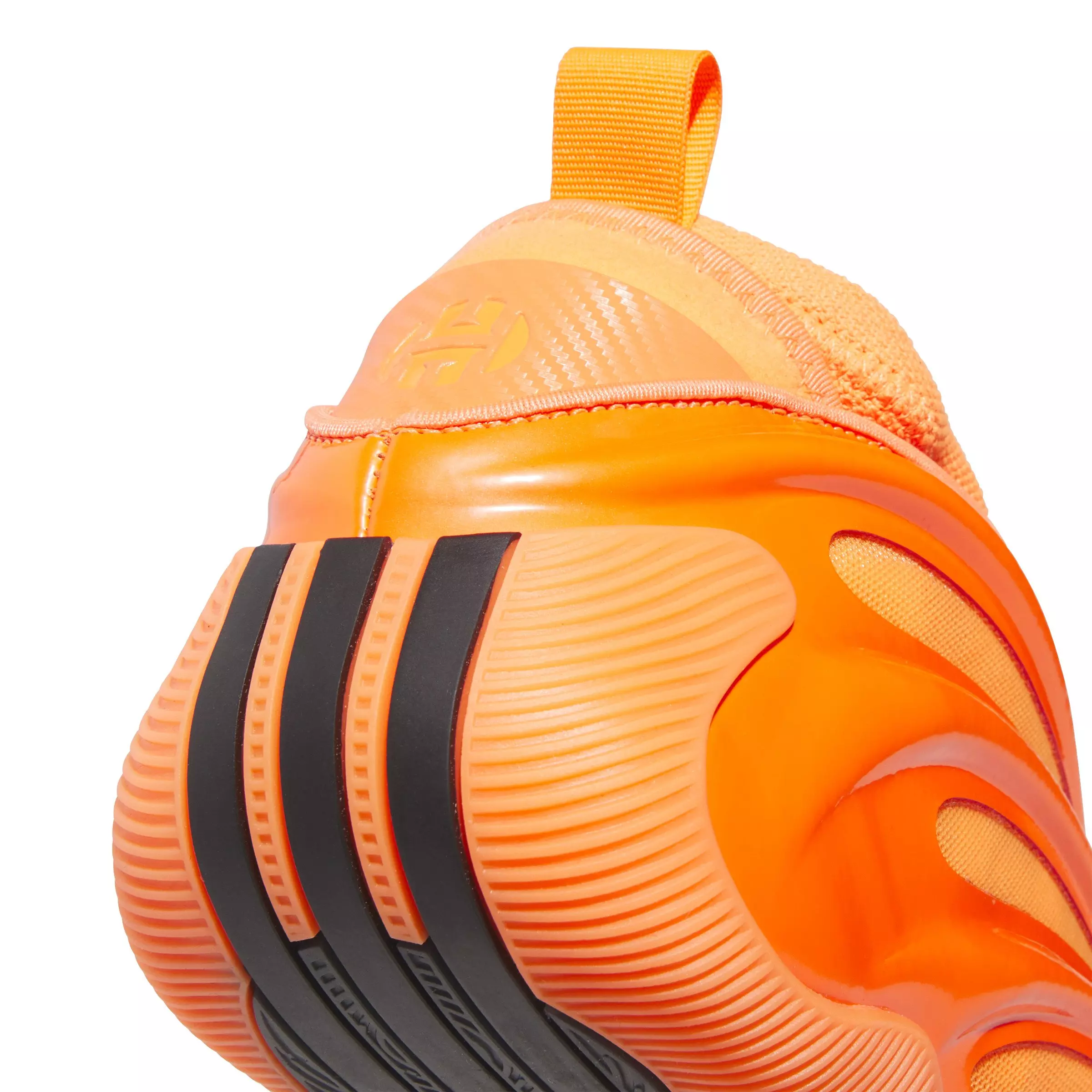 adidas Harden Volume 9 "Solar Orange/Core Black/Collegiate Purple" Unisex Basketball Shoe - ORANGE/BLACK/PURPLE