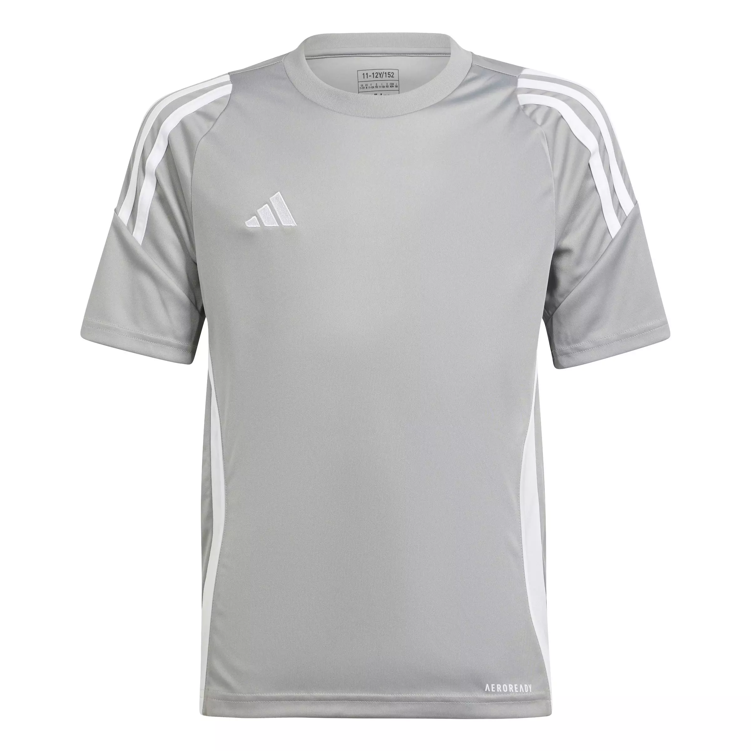adidas Big Kids' Tiro 24 Soccer Jersey -Grey - GREY