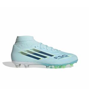 adidas F50 Sparkfusion League MC FG "Almost Blue/Dusky Petrol/Hi-Res Yellow" Women's Soccer Cleat