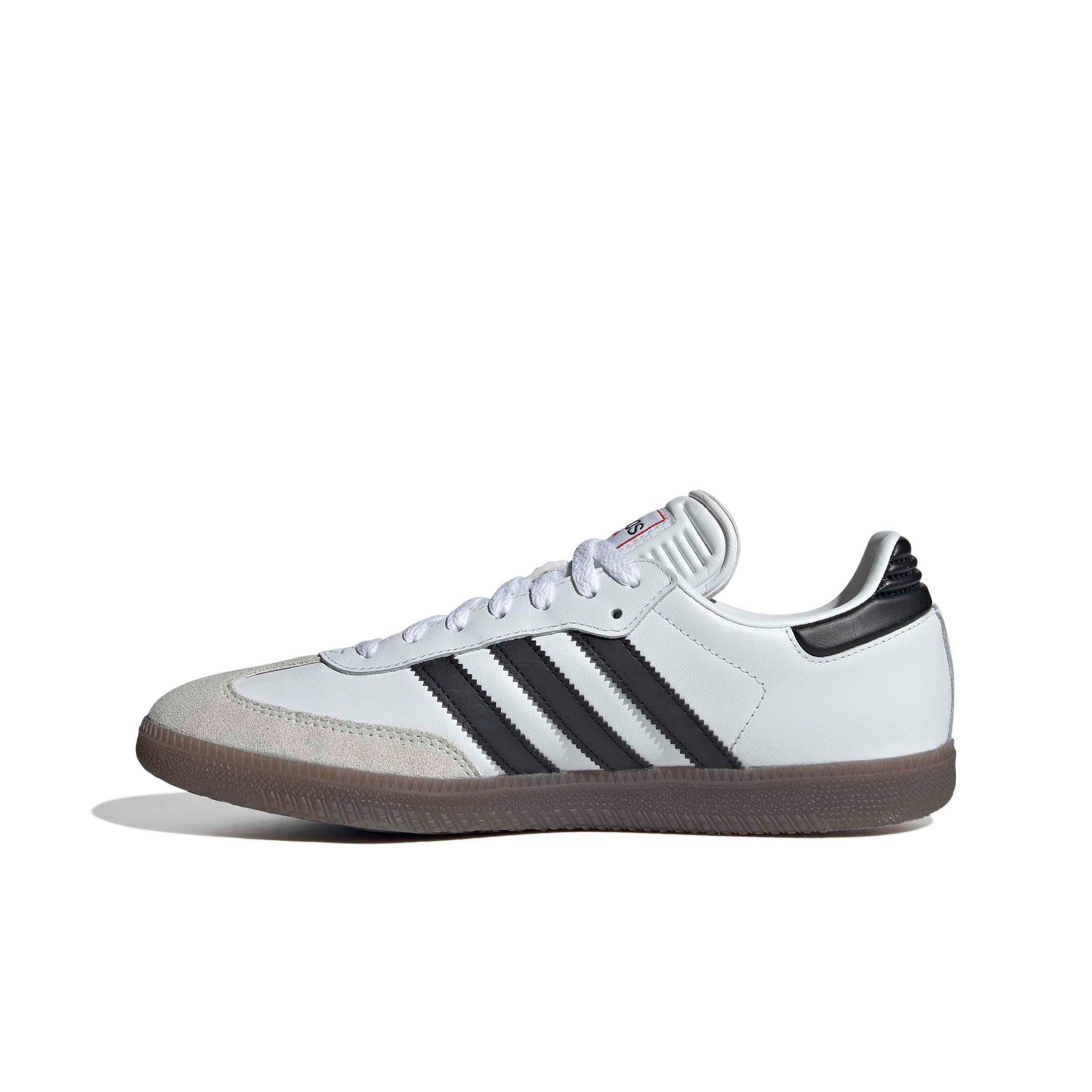 adidas Samba Indoor "Ftwr White/Core Black/Vivid Red" Men's Soccer Shoe - WHITE/BLACK/RED Thumbnail View 2