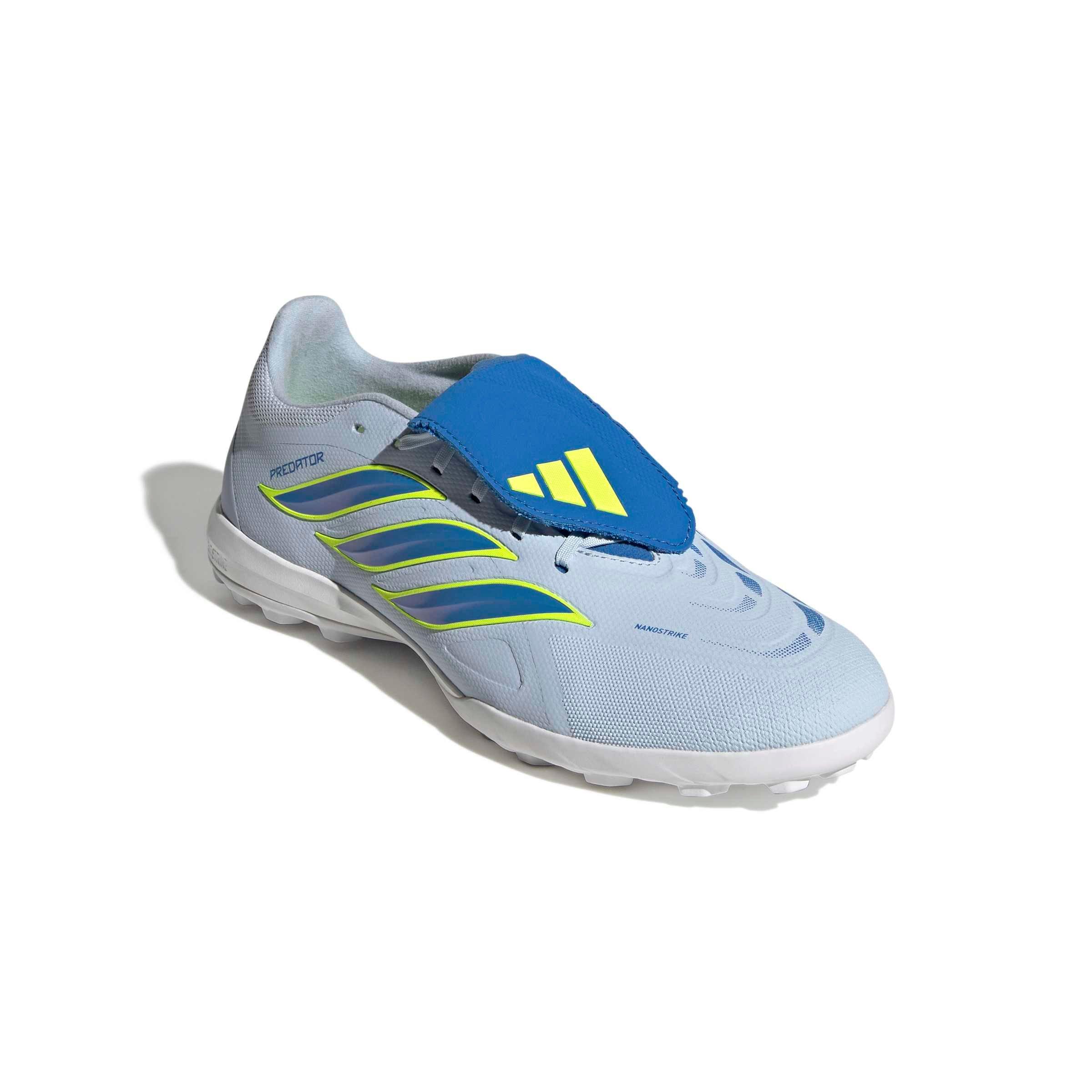 adidas Predator League FOT Turf "Crystal Sky/Ray Blue/Team Solar Yellow 2" Men's Soccer Shoe - SKY/BLUE/YELLOW Thumbnail View 3