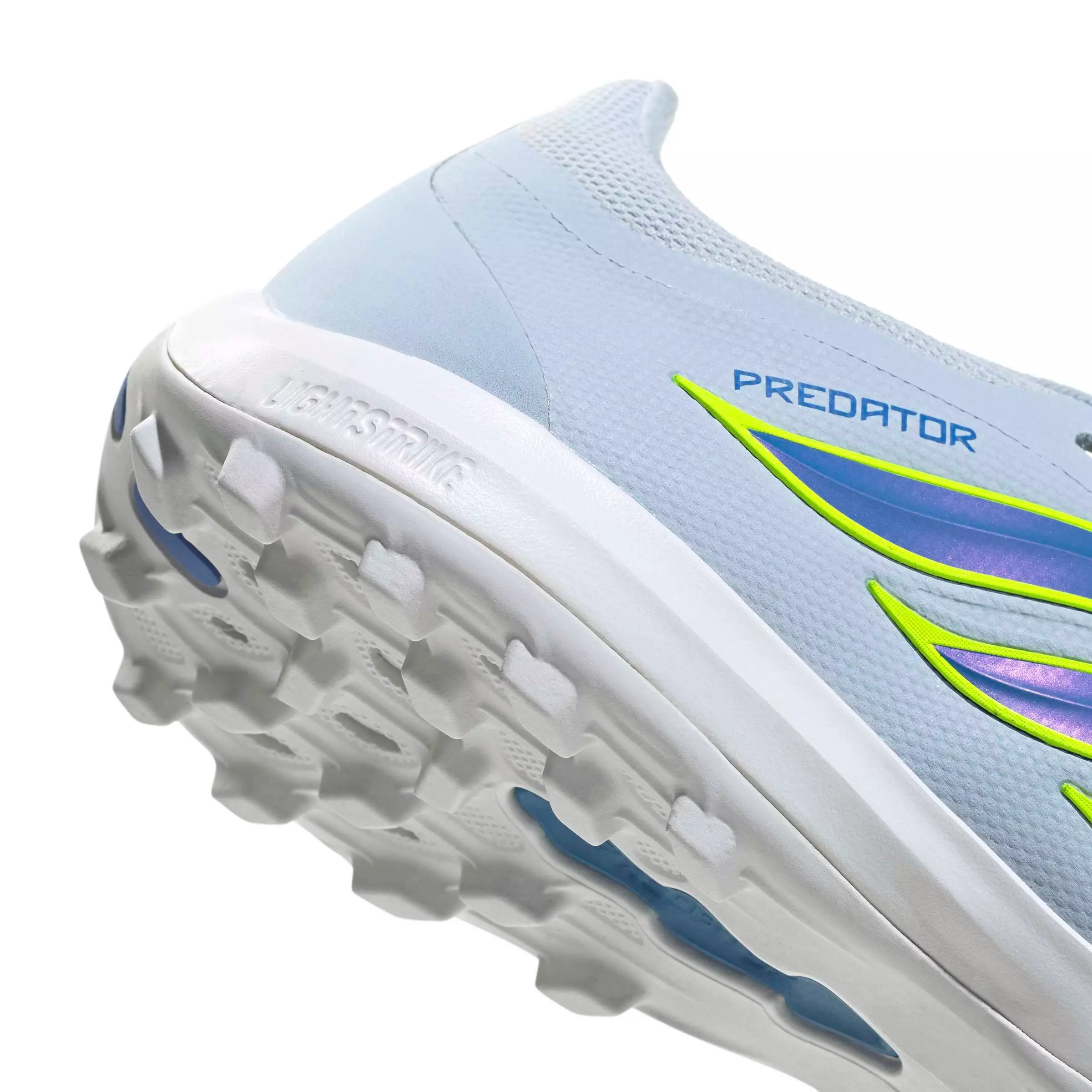 adidas Predator League FOT Turf "Crystal Sky/Ray Blue/Team Solar Yellow 2" Men's Soccer Shoe - SKY/BLUE/YELLOW