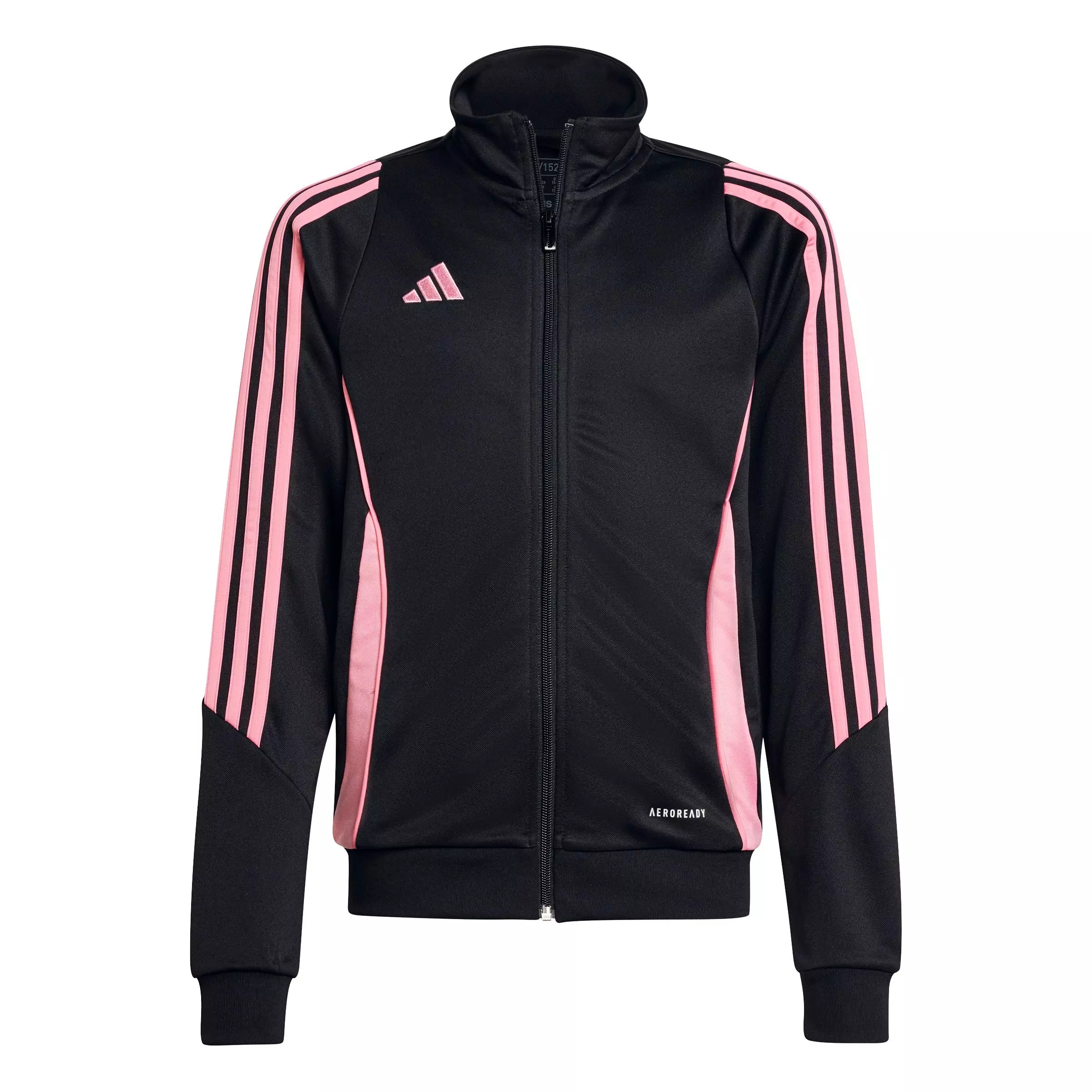adidas Big Kids' Tiro 24 Soccer Training Jacket -Black/Pink - BLACK/PINK