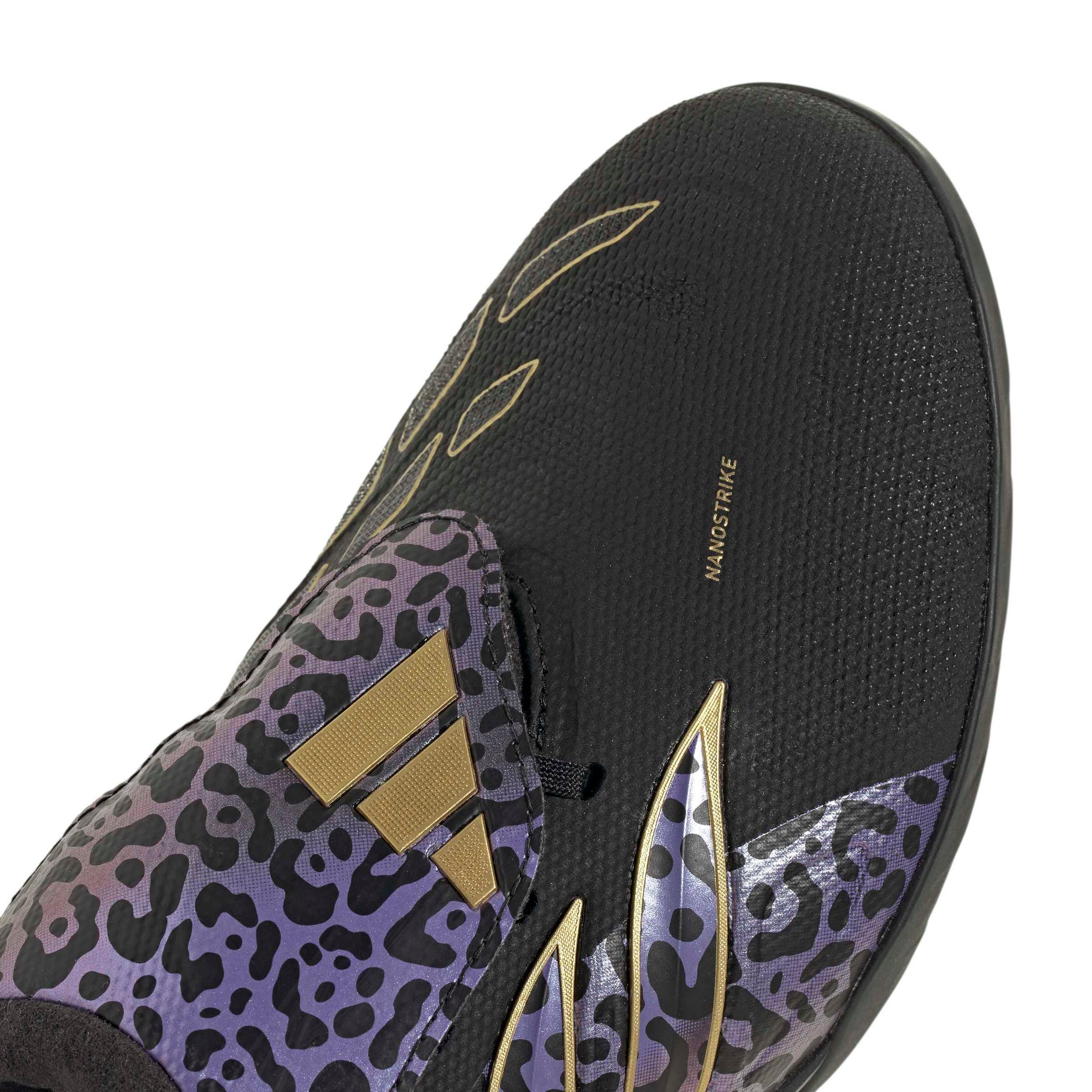 adidas Predator League FOT Turf "Core Black/Gold Metallic/Core Black" Men's Soccer Shoe - BLACK/GOLD/BLACK Thumbnail View 7