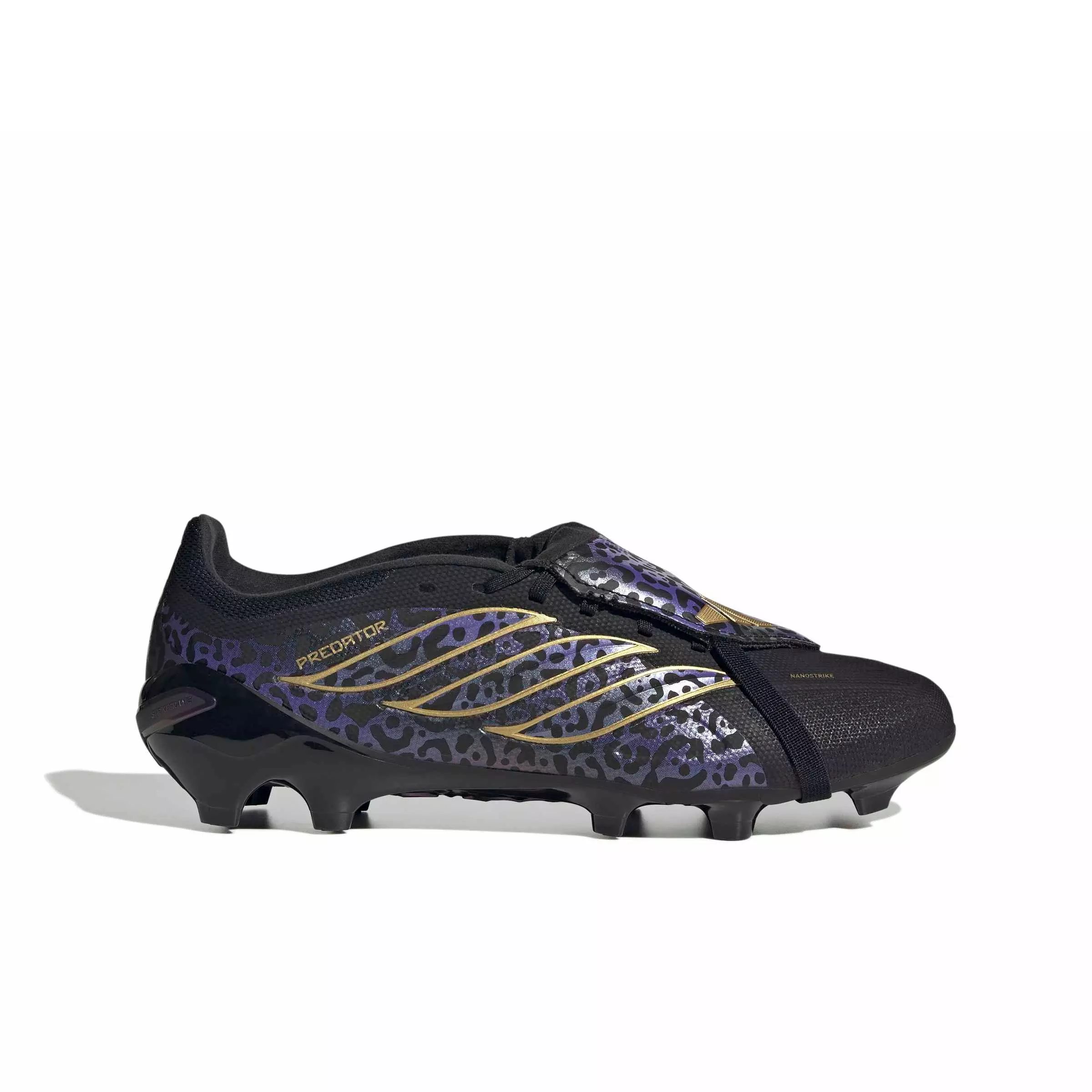 adidas Predator League FOT FG "Core Black/Gold Metallic/Core Black" Men's Soccer Cleat - BLACK/GOLD/BLACK