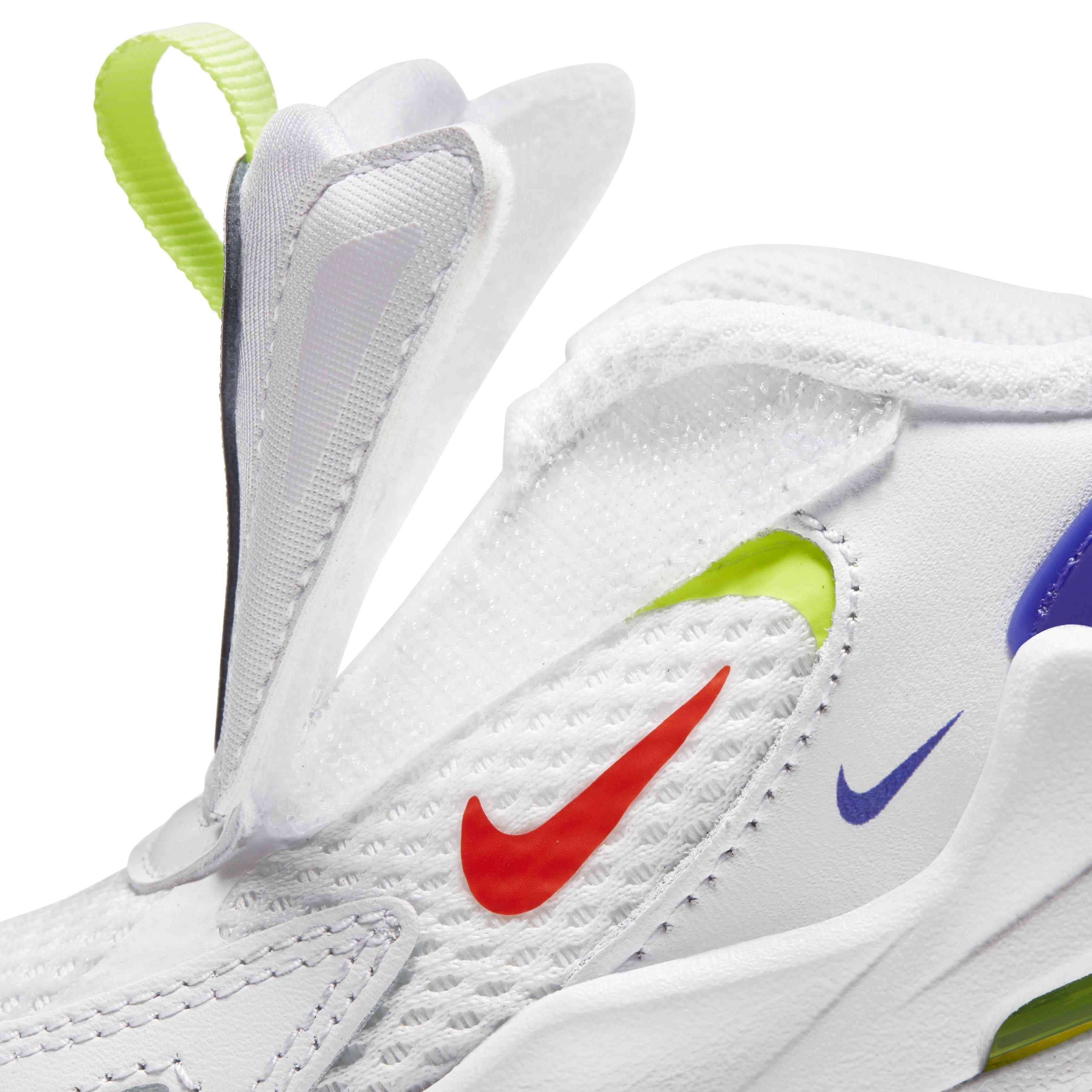 Nike Air Max Bolt "White/Volt/Indigo Burst/Bright Crimson" Toddler Shoe - WHITE Thumbnail View 8