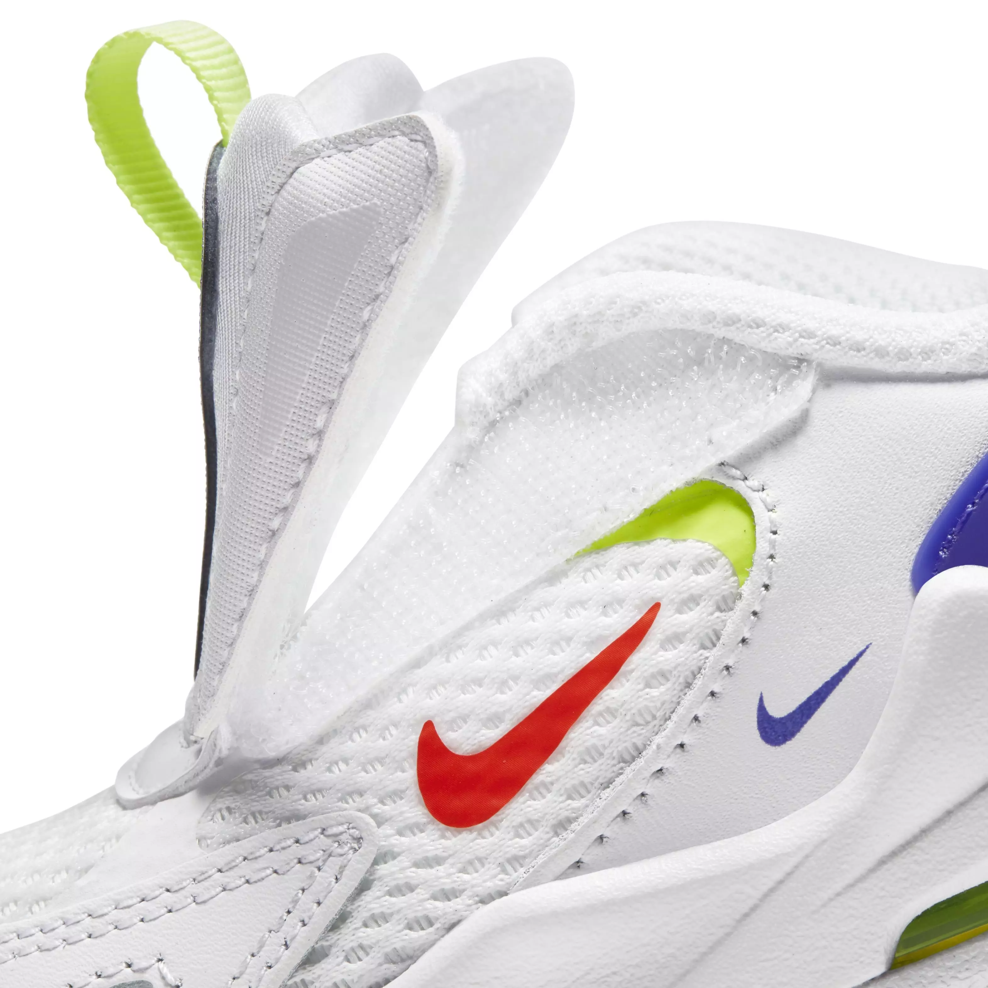 Nike Air Max Bolt "White/Volt/Indigo Burst/Bright Crimson" Toddler Shoe - WHITE