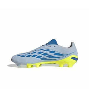 adidas Predator League FG "Crystal Sky/Ray Blue/Team Solar Yellow 2" Men's Soccer Cleat