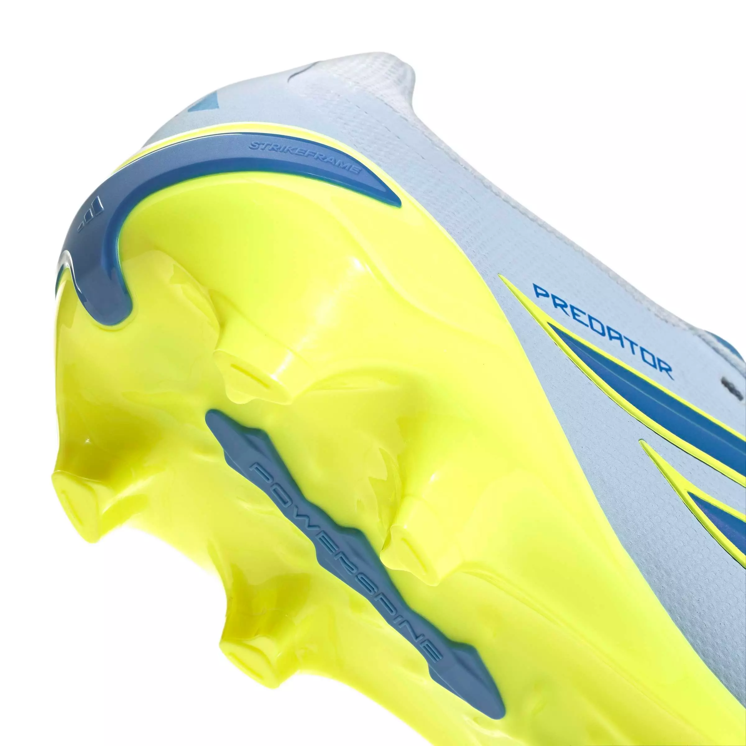 adidas Predator League FG "Crystal Sky/Ray Blue/Team Solar Yellow 2" Men's Soccer Cleat - SKY/BLUE/YELLOW