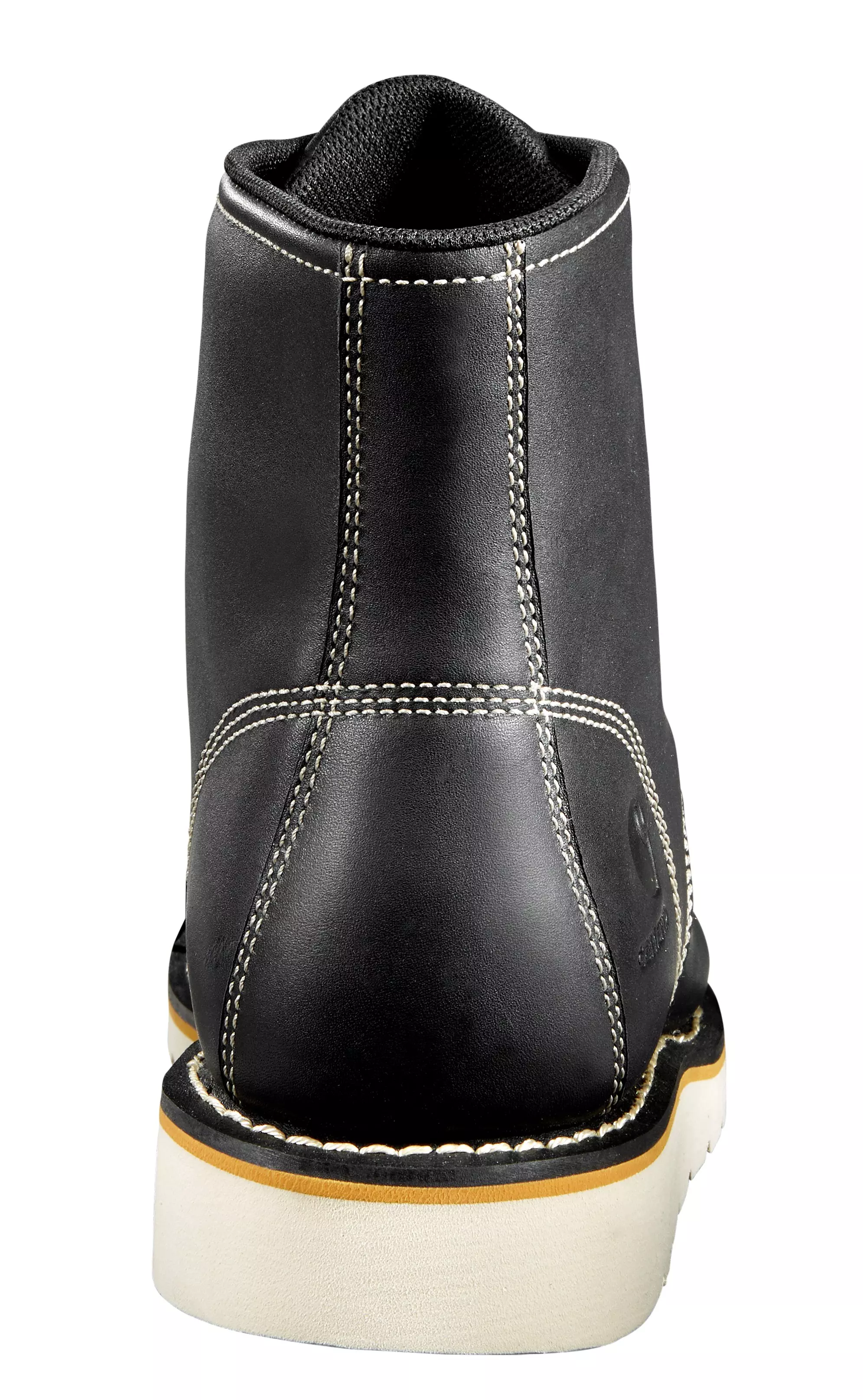 Carhartt Waterproof 6" Moc Toe "Black" Men's Wide Wedge Boot - BLACK