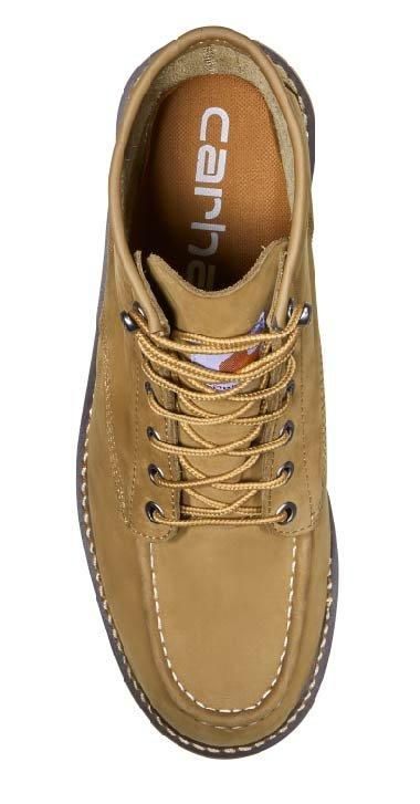 Carhartt 6" Moc Toe "Khaki" Men's Wide Wedge Boot - KHAKI Thumbnail View 5