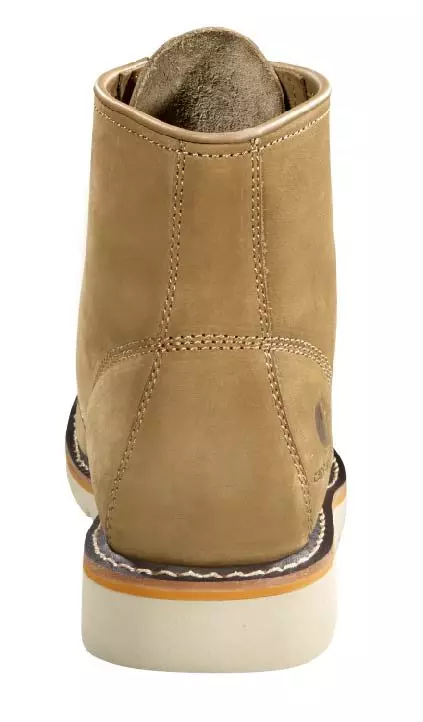 Carhartt 6" Moc Toe "Khaki" Men's Wide Wedge Boot - KHAKI