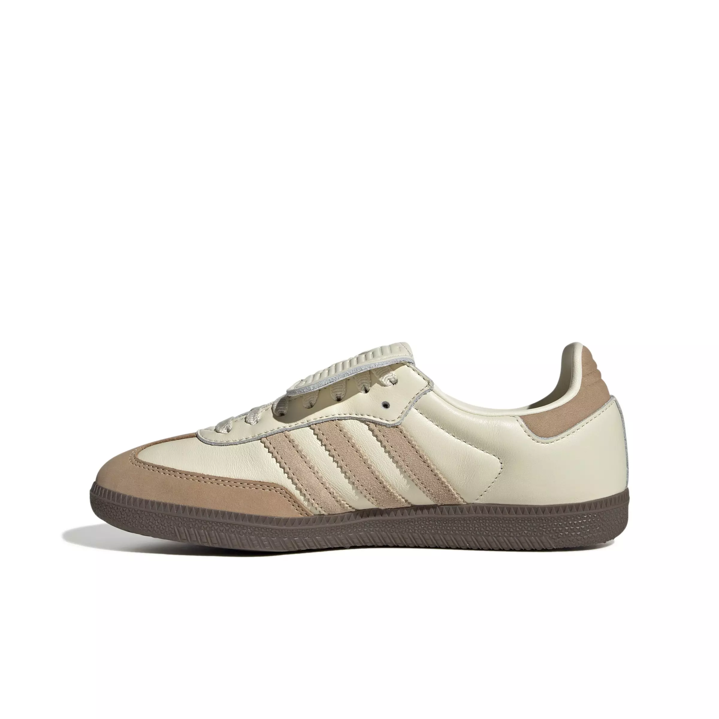 adidas Originals Samba LT "Cream White/Warm Sandstone/Gold Metallic" Unisex Shoe - CREAM/SANDSTONE/GOLD
