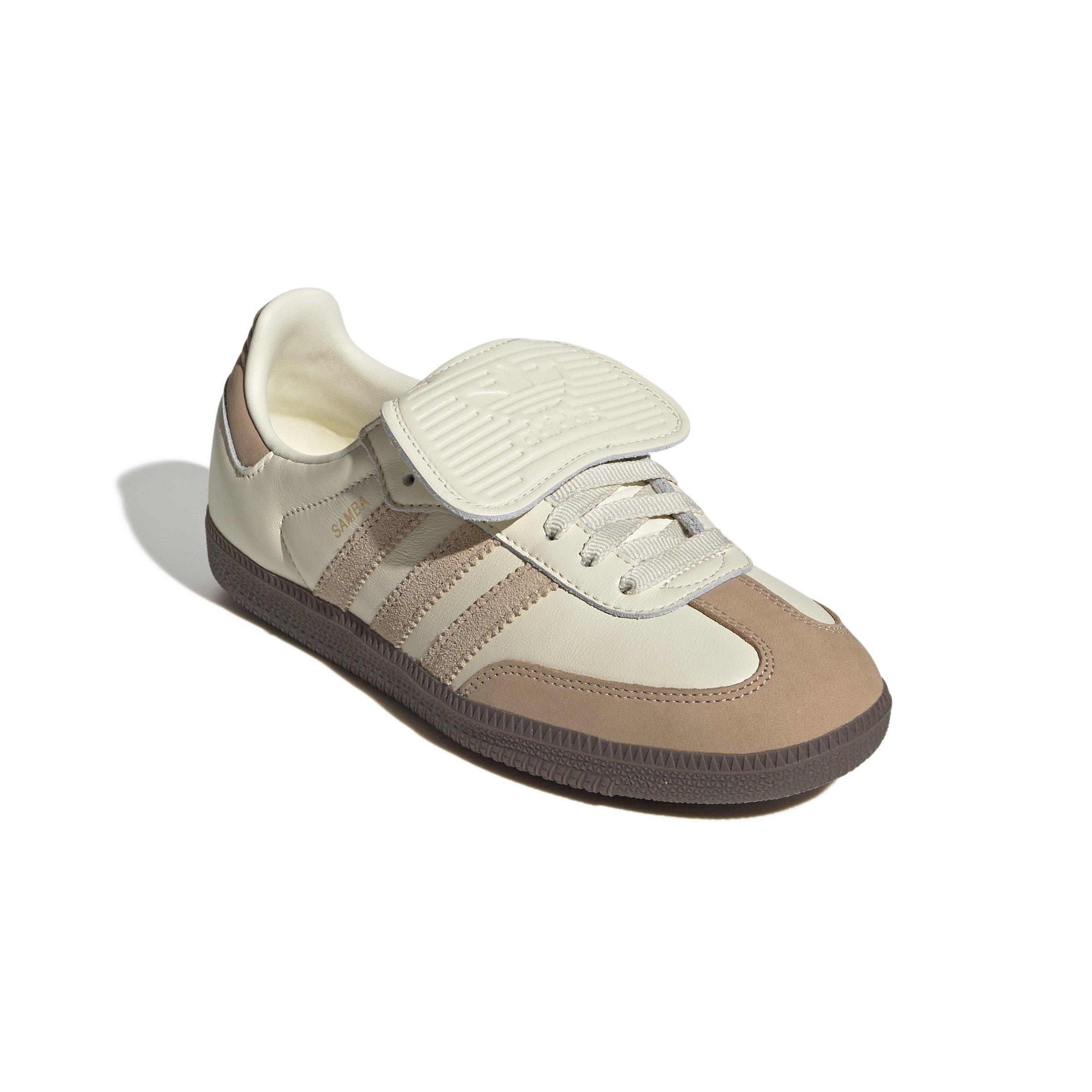 adidas Originals Samba LT "Cream White/Warm Sandstone/Gold Metallic" Unisex Shoe - CREAM/SANDSTONE/GOLD Thumbnail View 3