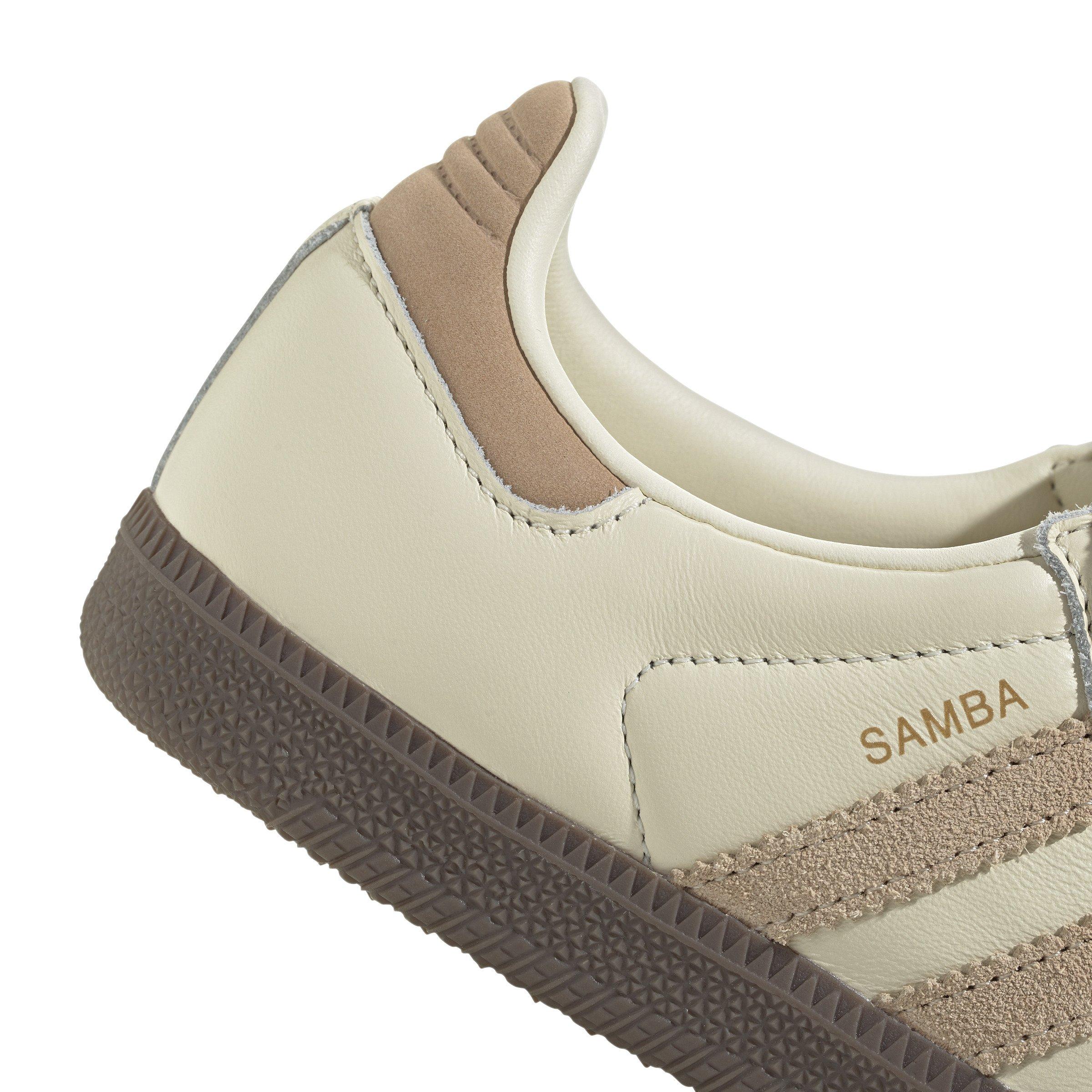 adidas Originals Samba LT "Cream White/Warm Sandstone/Gold Metallic" Unisex Shoe - CREAM/SANDSTONE/GOLD Thumbnail View 8