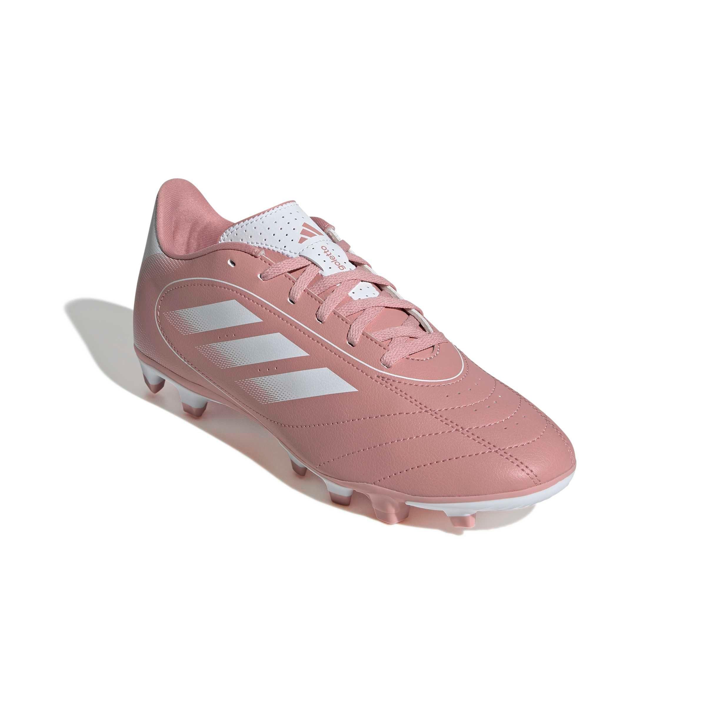 adidas Goletto IX FG "Wonder Mauve/Ftwr White/Wonder Mauve" Men's Soccer Cleat - MAUVE/WHITE/MAUVE Thumbnail View 3