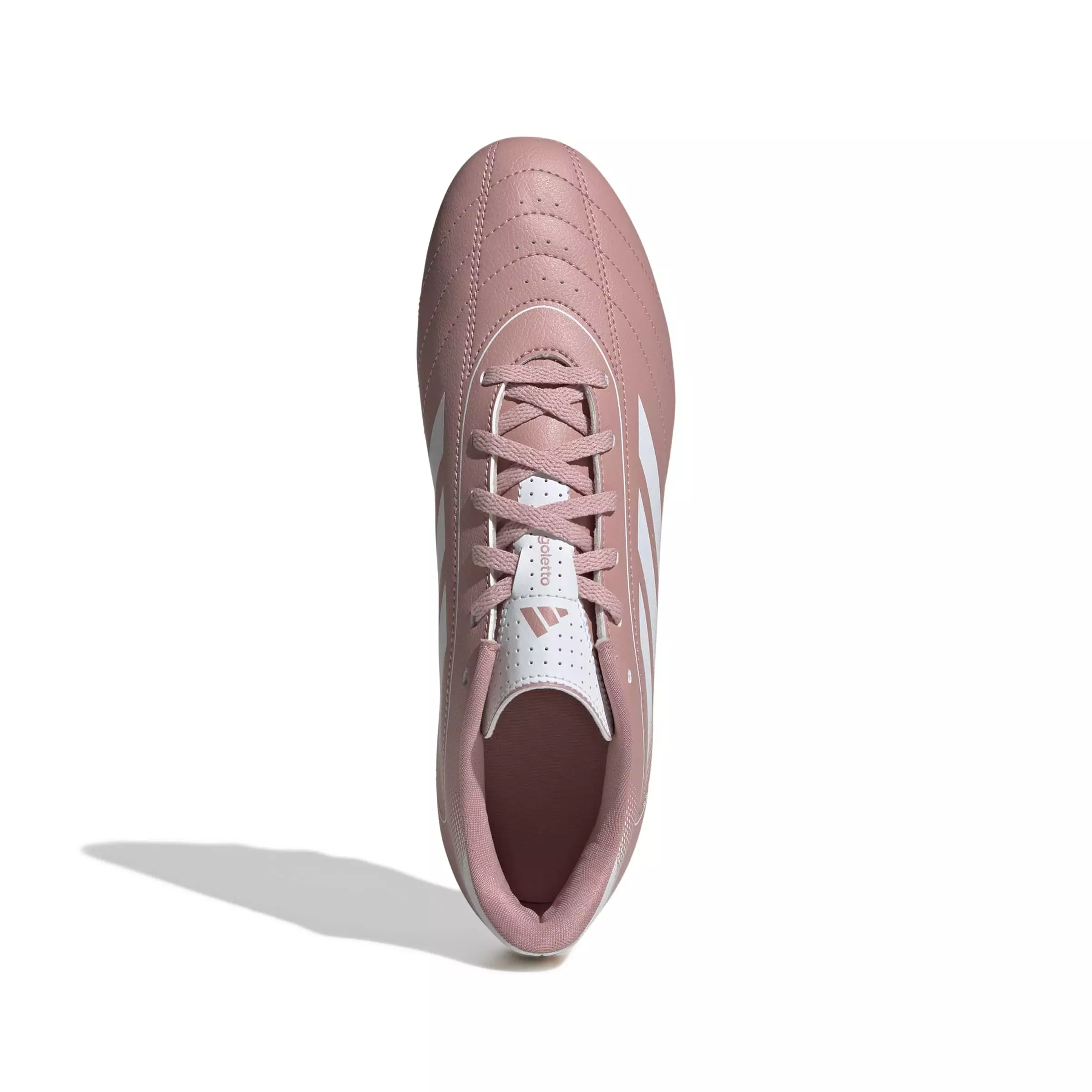 adidas Goletto IX FG "Wonder Mauve/Ftwr White/Wonder Mauve" Men's Soccer Cleat - MAUVE/WHITE/MAUVE
