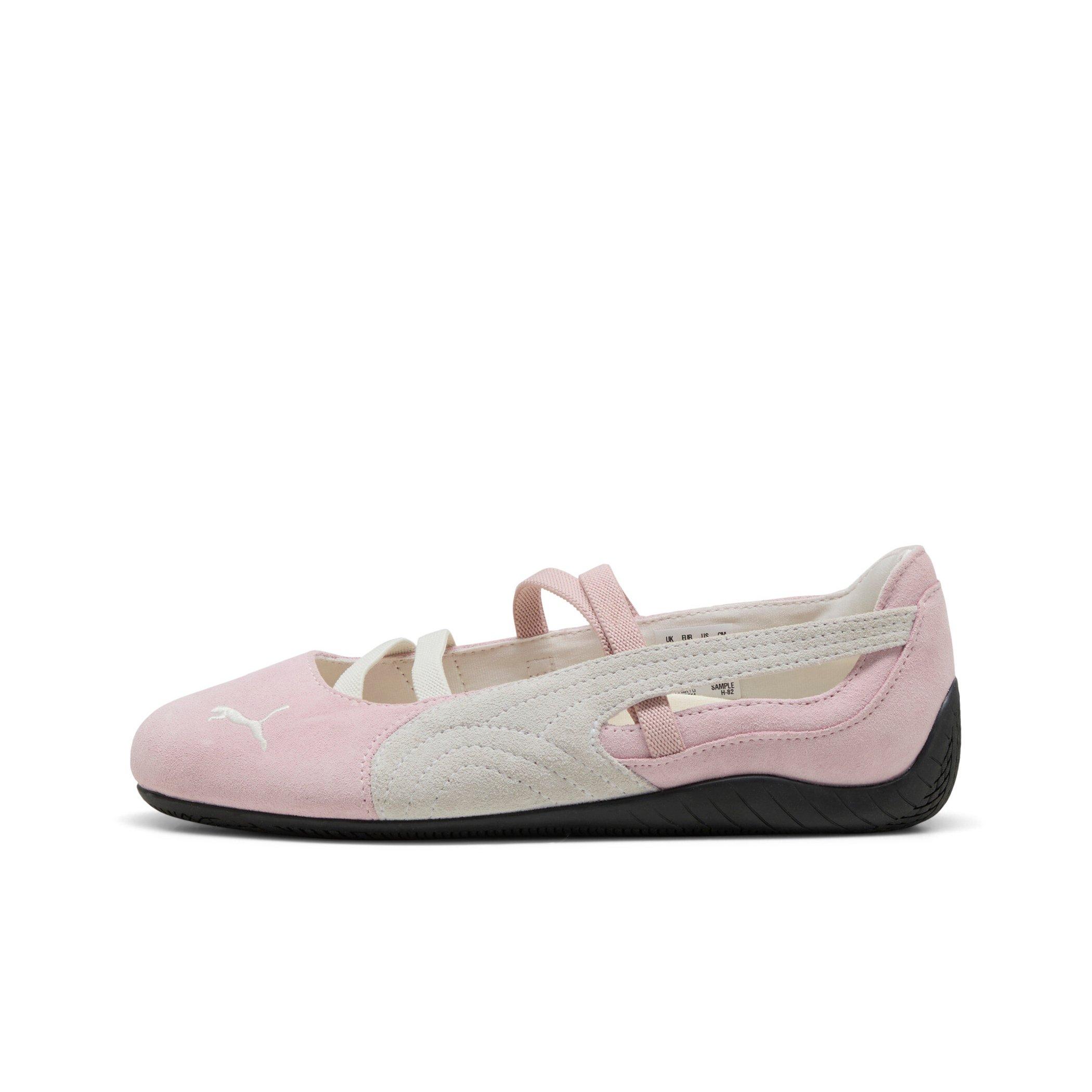 PUMA Speedcat Ballet Suede "Whisp Of Pink/PUMA White/Warm White" Women's Shoe - PINK/WHITE/WHITE Thumbnail View 2